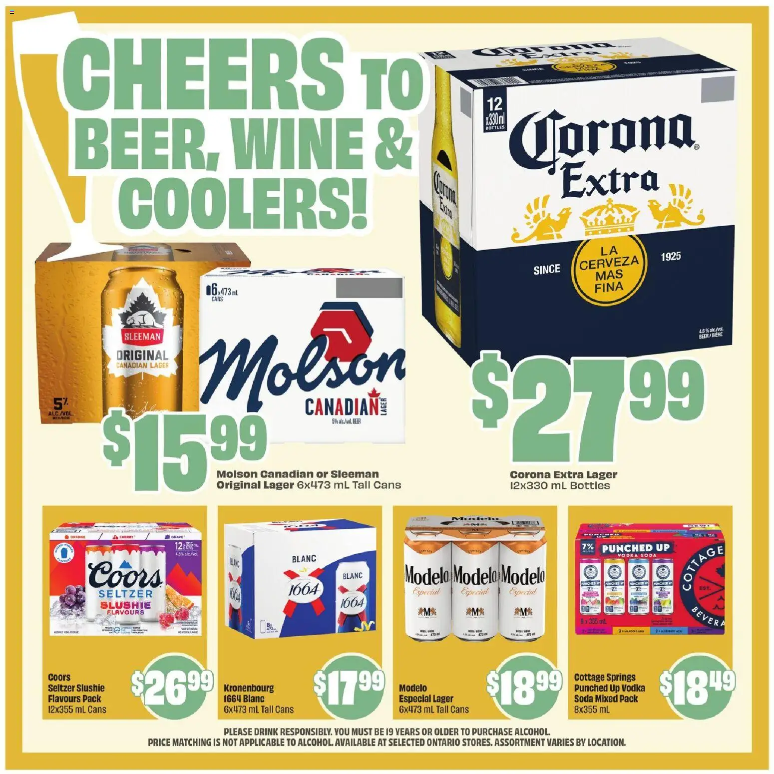 FreshCo flyer valid from 12.02.2026 | Page: 5 | Products: Vodka, Wine, Beer