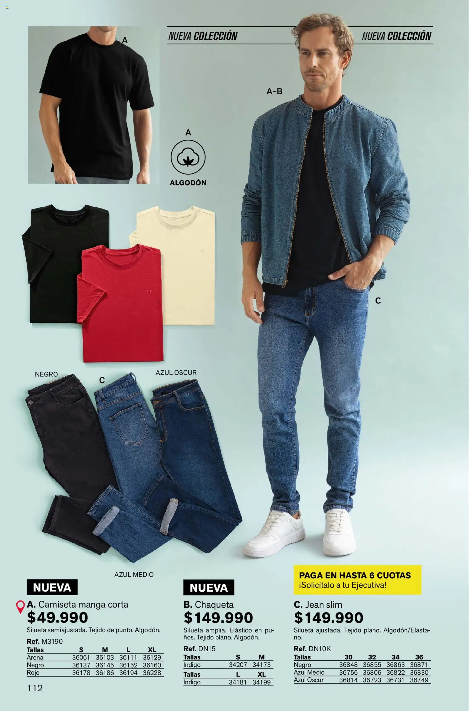 Leonisa revista - valida desde el 13.11.2025 | Página: 112 | Productos: Algodón, Jean, Camiseta, Chaqueta