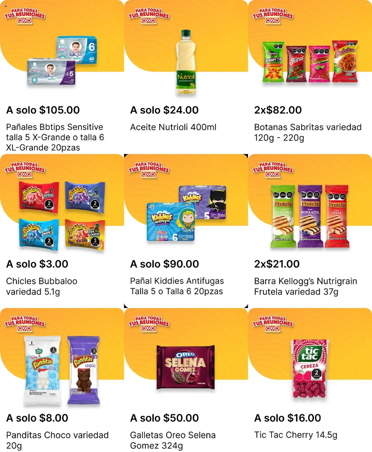 Nuevas ofertas de OXXO válidas en toda la República Mexicana desde el 16.10.2025. ¡Encuentra las mejores ofertas en OXXO folleto! | Página: 18 | Productos: Chicles, Manzana, Pañales, Barra