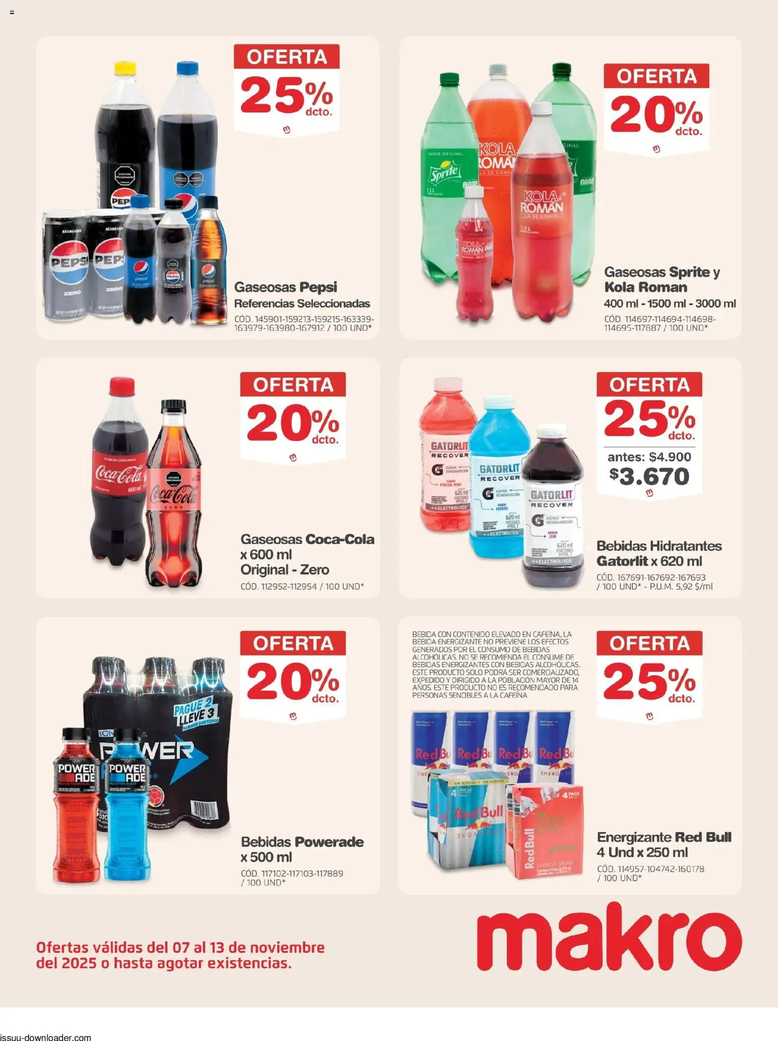 Makro revista - valida desde el 07.11.2025 | Página: 14