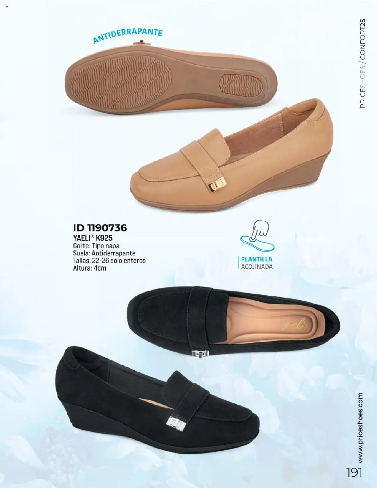 Nuevas ofertas de Price Shoes válidas en toda la República Mexicana desde el 10.02.2025. ¡Encuentra las mejores ofertas en Price Shoes catálogo Confort! | Página: 191