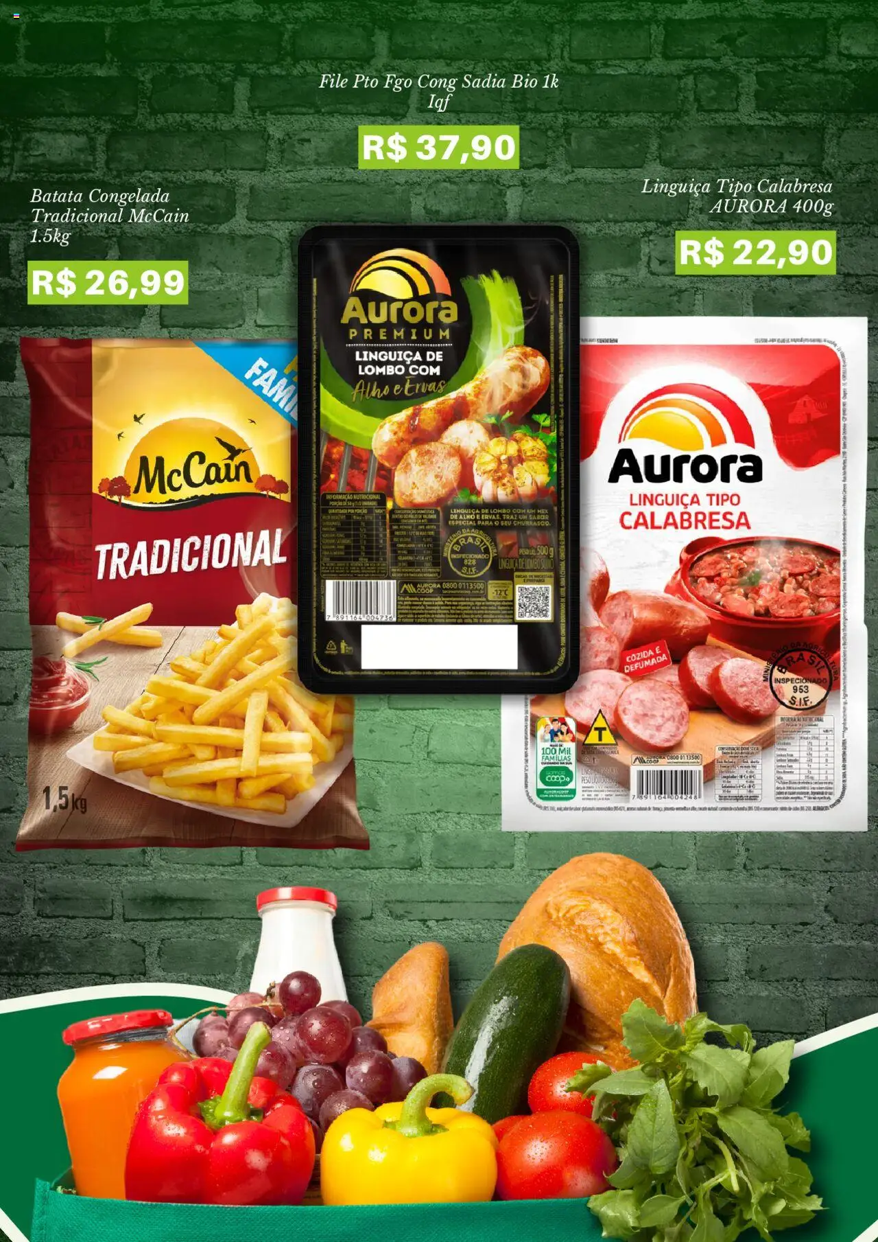 Pão de Açúcar Folheto - válido de 13.10.2025 | Página: 2 | Produtos: Alho, Linguiça, Lombo, Batata