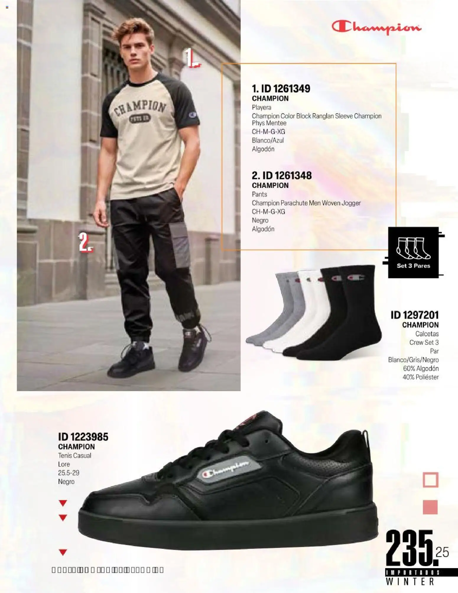 Nuevas ofertas de Price Shoes válidas en toda la República Mexicana desde el 11.11.2025. ¡Encuentra las mejores ofertas en Price Shoes catálogo Importados Winter 2025  ! | Página: 235 | Productos: Tenis, Algodón, Playera, Pants