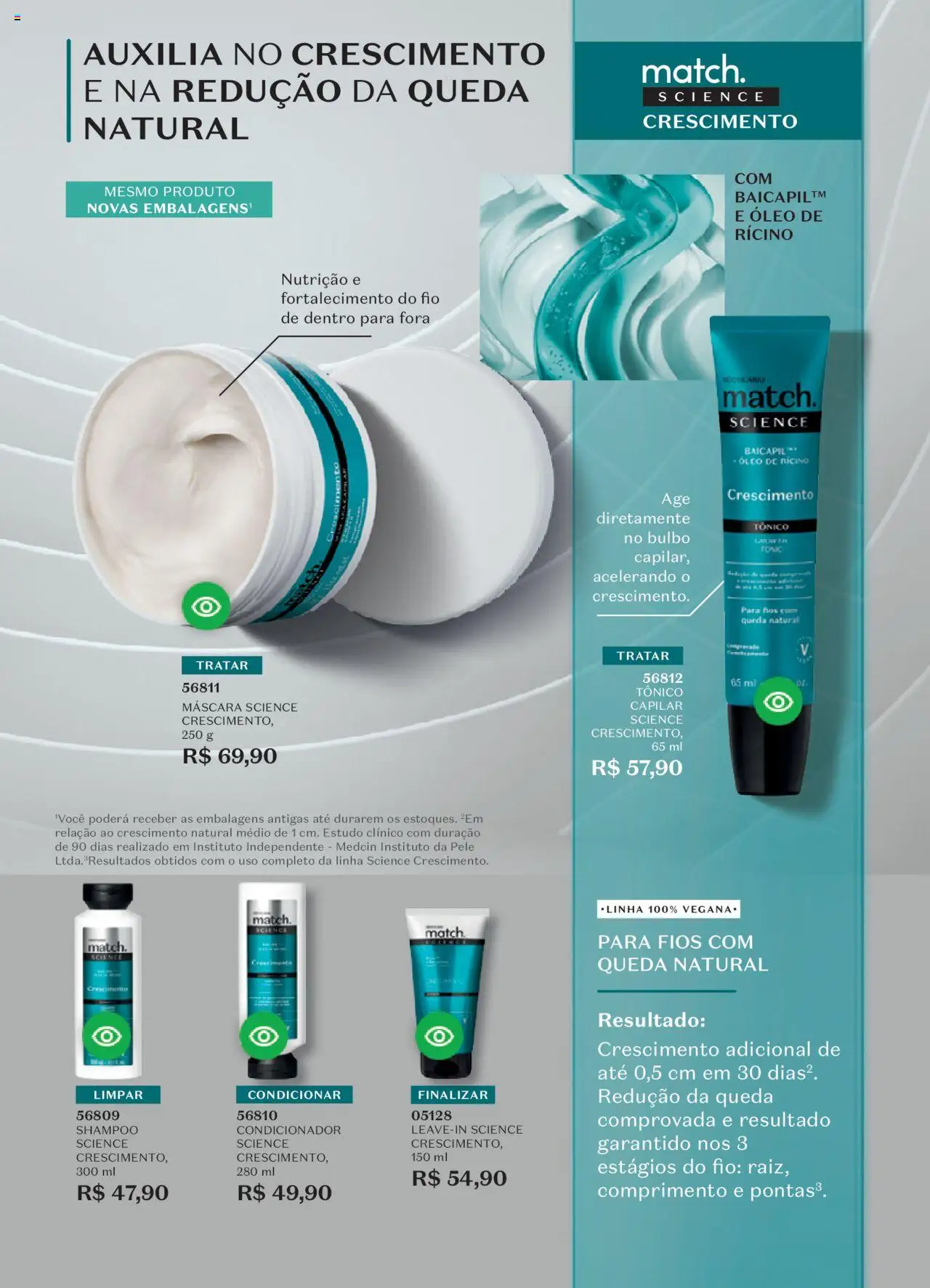 O Boticário Folheto - válido de 11.08.2025 | Página: 163 | Produtos: Shampoo, Tônico, Condicionador, Óleo