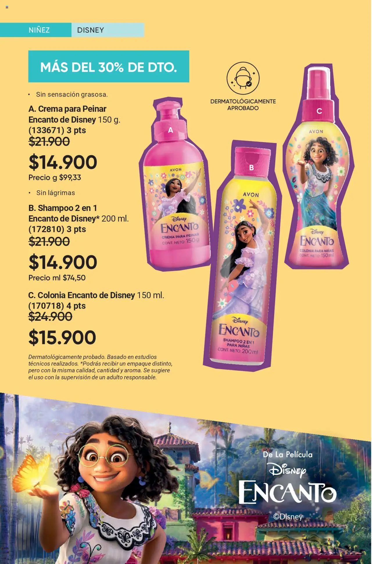 Avon revista - valida desde el 12.09.2025 | Página: 96 | Productos: Crema, Shampoo