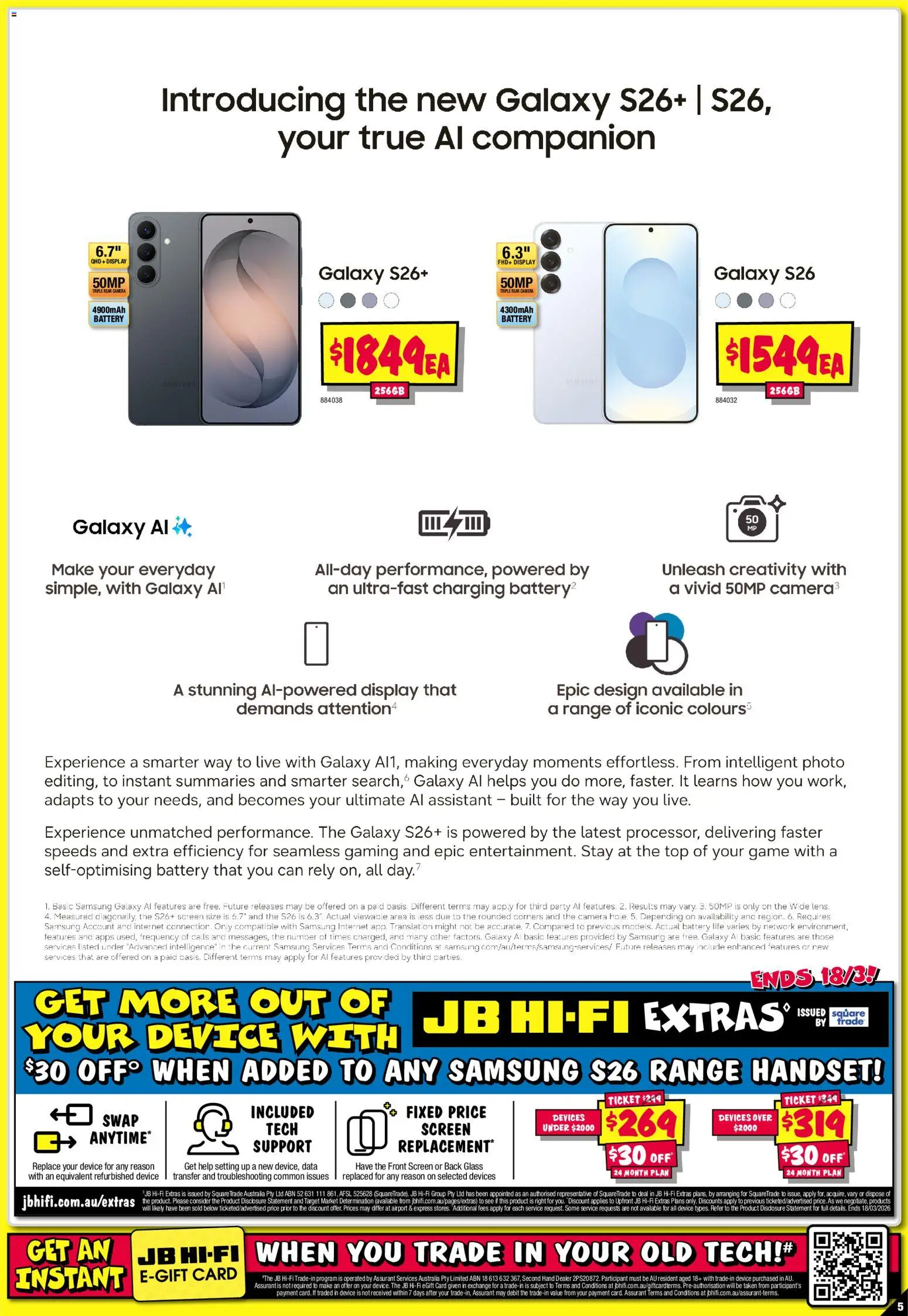 JB Hi-Fi catalogue - valid from 11.03.2026 | Page: 5 | Products: Battery, Device, Camera, Screen