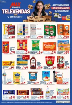 Max Atacadista ofertas Televendas - Pré-Visualização do folheto da loja Max Atacadista, válido de 09.04.2026