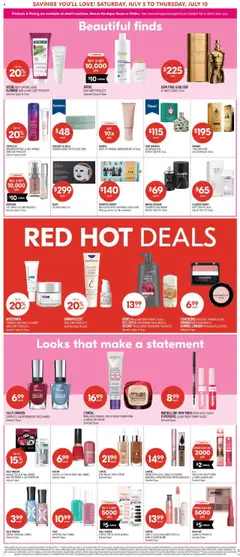 Shoppers flyer valid from 05.07.2025 | Page: 9 | Products: Fragrance, BB cream, Mask, Toilette
