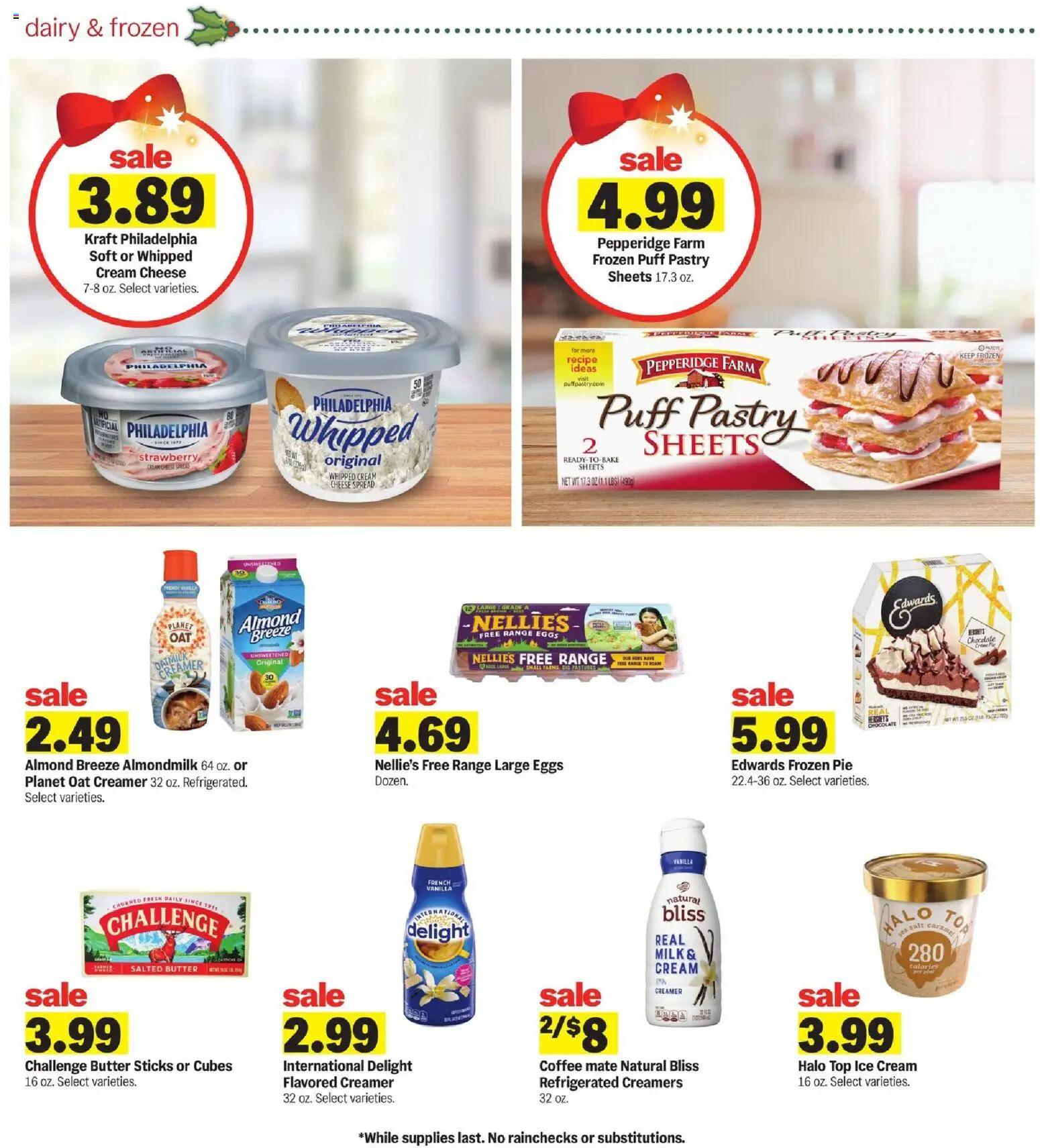 Meijer Weekly Ad - MI - valid from 03.12.2025 | Page: 9 | Products: Butter, Cheese, Chocolate, Puff Pastry