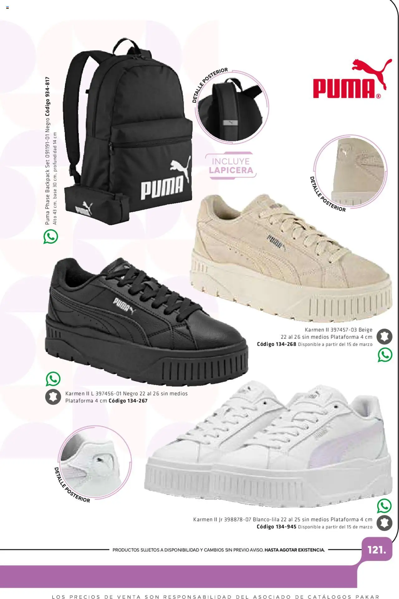 Nuevas ofertas de SC Pakar válidas en toda la República Mexicana desde el 06.03.2025. ¡Encuentra las mejores ofertas en SC Pakar catálogo Women! | Página: 121