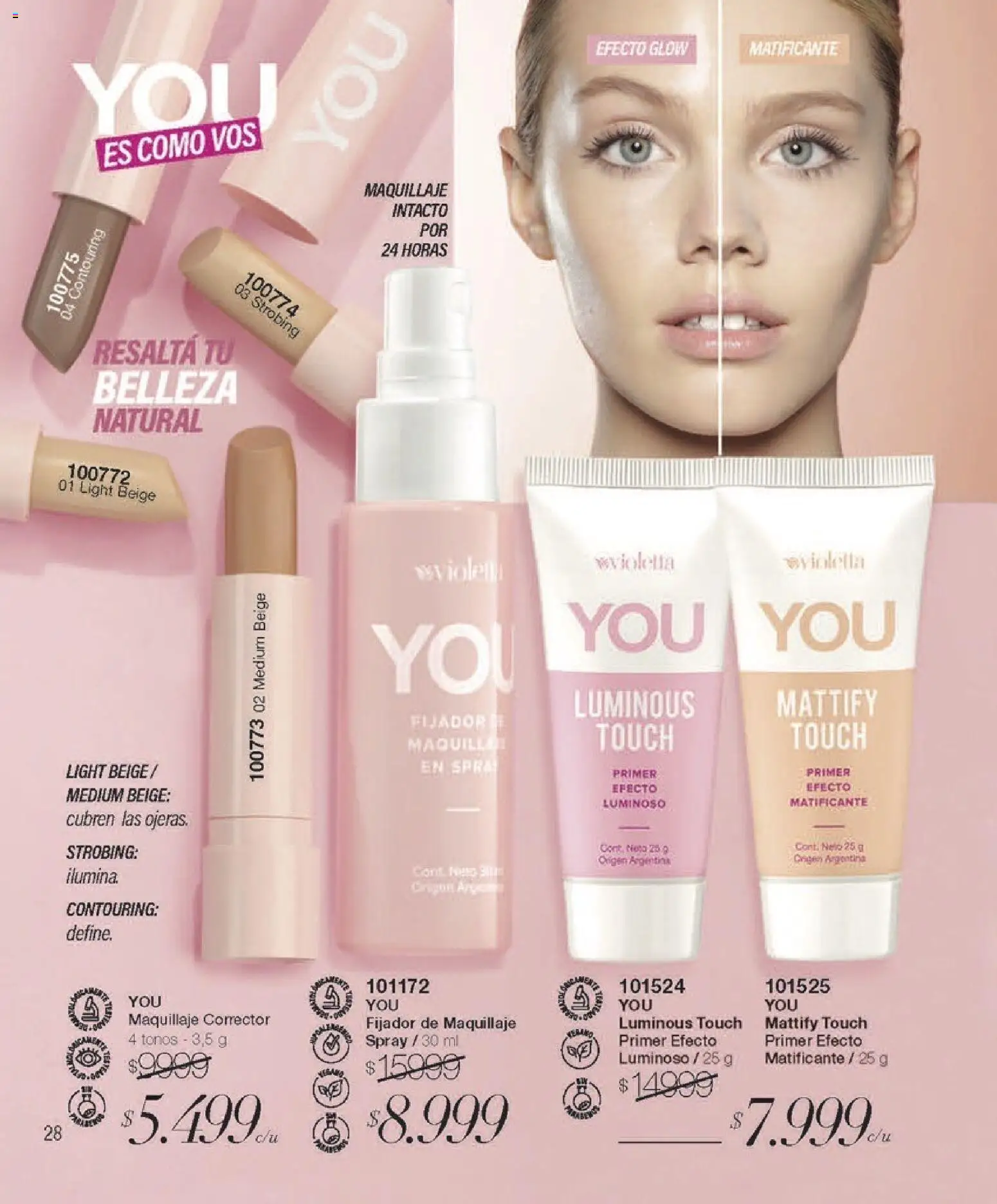 Violetta - Violetta Cosméticos │ válido desde el 05.02.2026 | Página: 28 | Productos: Maquillaje, Fijador