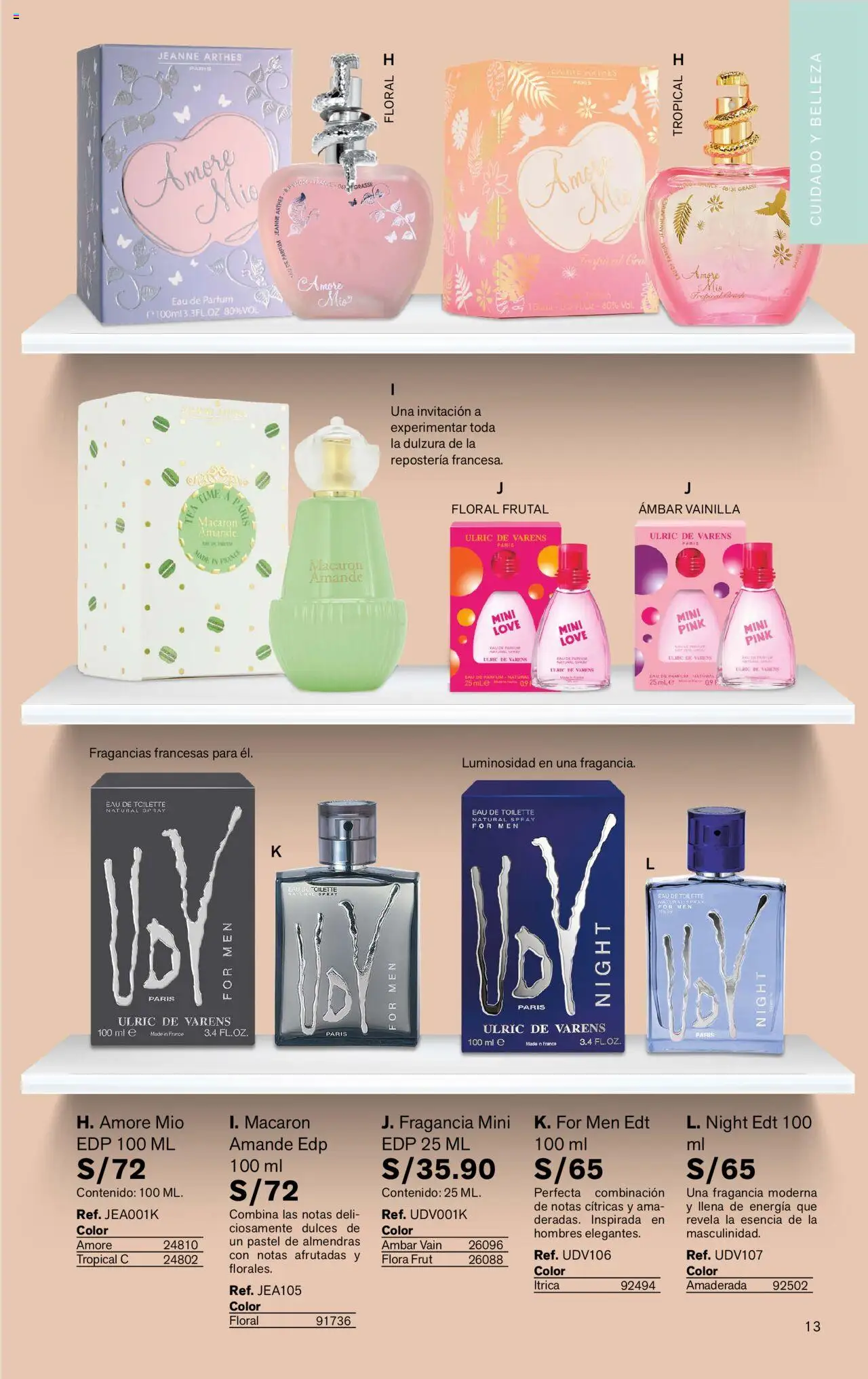 Catálogo Leonisa válido desde 24.06.2025 | Página: 13 | Productos: Almendras, Fragancia, EAU de Toilette