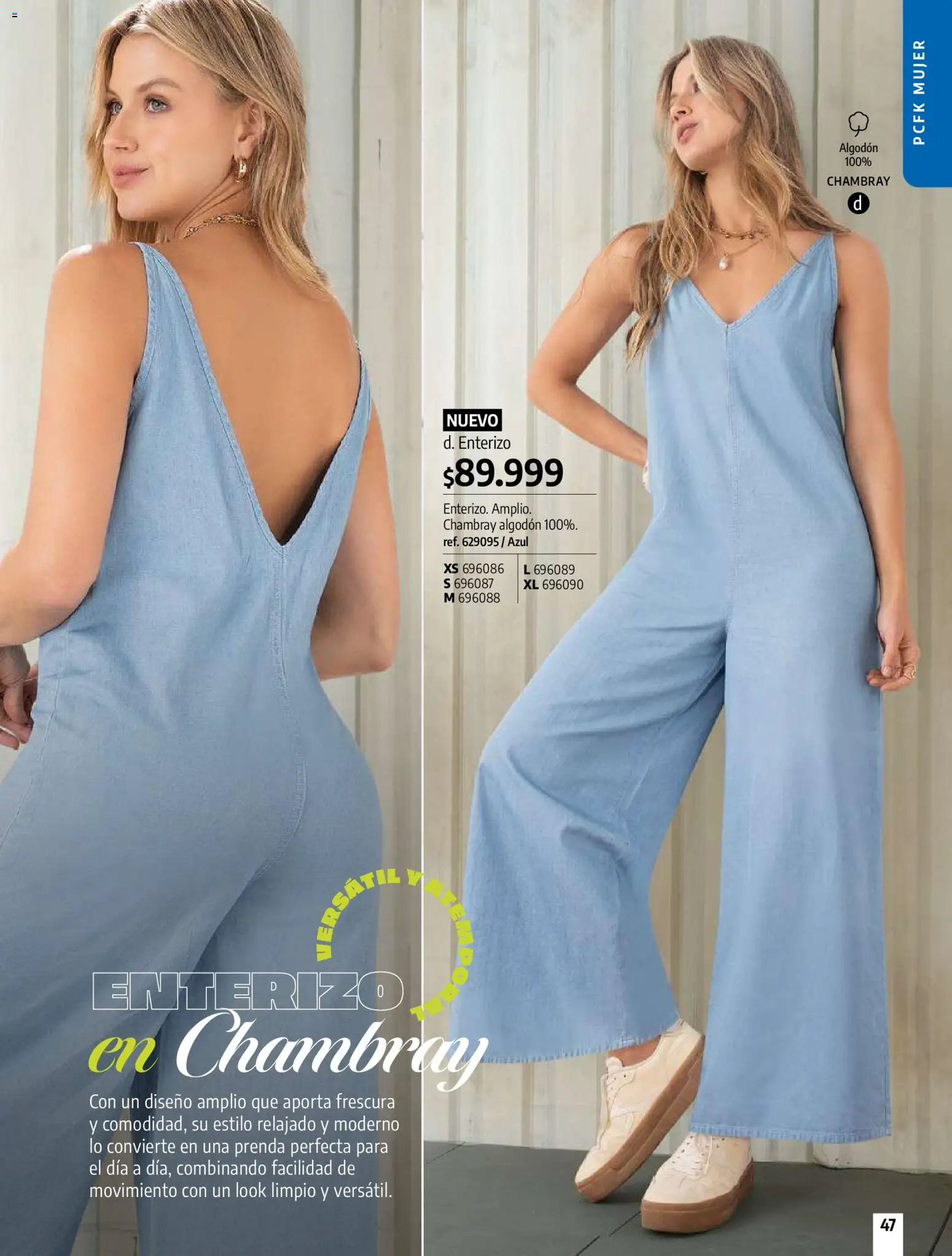 Pacifika revista - valida desde el 01.02.2026 | Página: 47 | Productos: Algodón, Enterizo