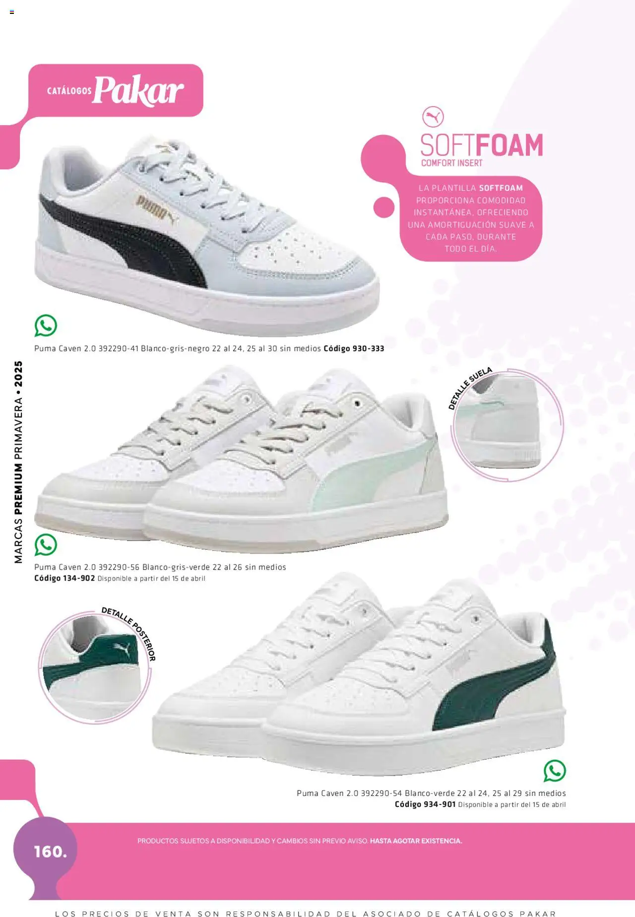Nuevas ofertas de SC Pakar válidas en toda la República Mexicana desde el 06.03.2025. ¡Encuentra las mejores ofertas en SC Pakar catálogo Women! | Página: 160