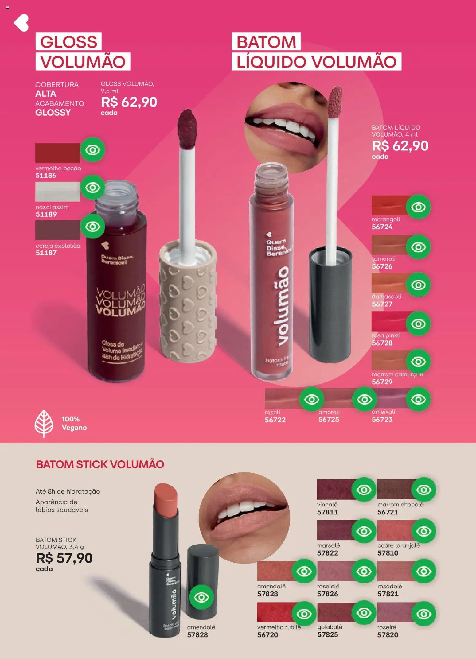 O Boticário Folheto - válido de 23.03.2026 | Página: 143 | Produtos: Cereja, Batom