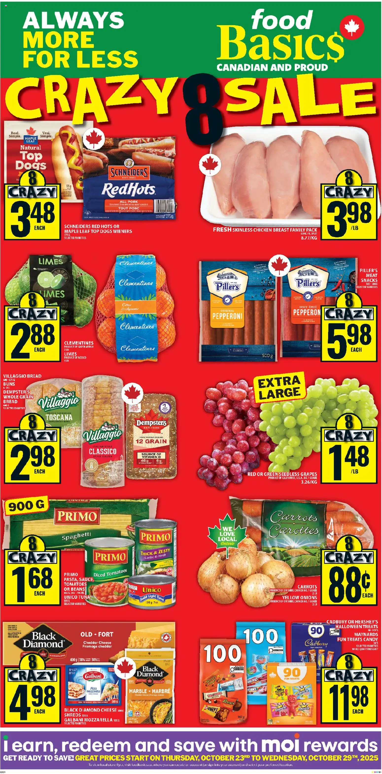 Food Basics flyer valid from 23.10.2025 | Page: 1