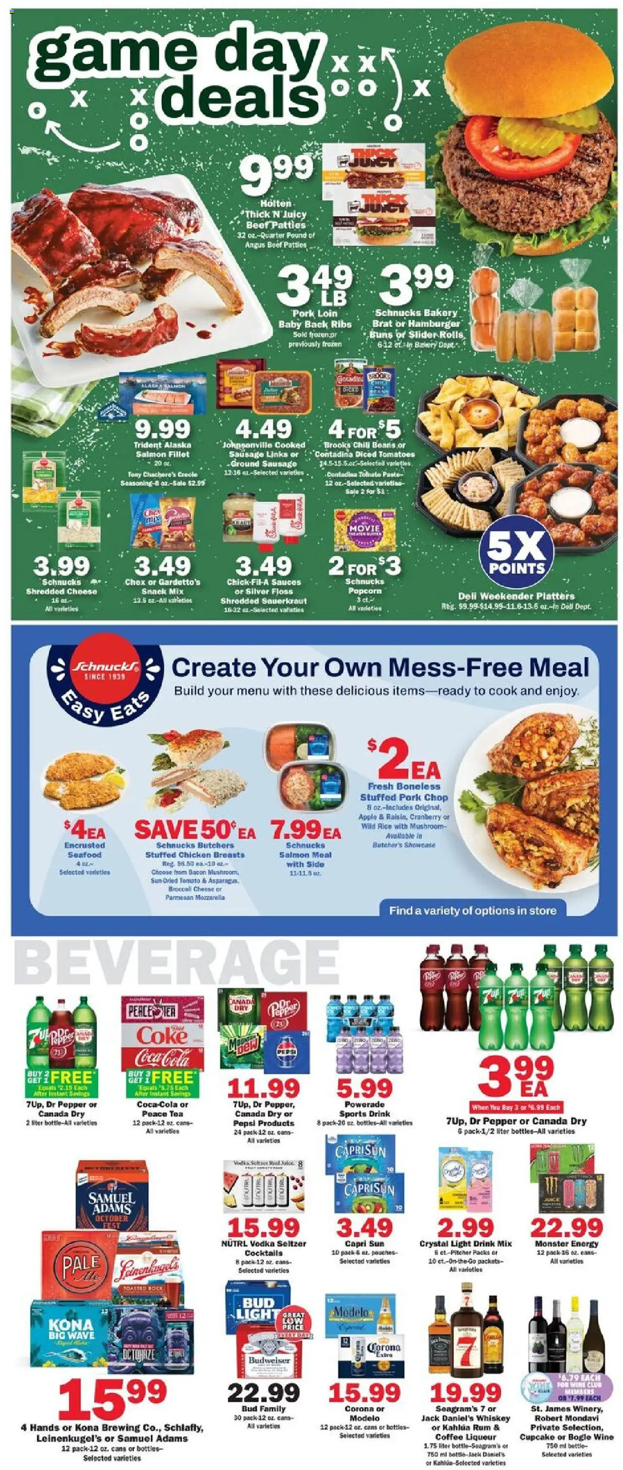 Schnucks Weekly Print Ad - MO - valid from 15.10.2025 | Page: 3 | Products: Tea, Vodka, Pepper, Cupcake