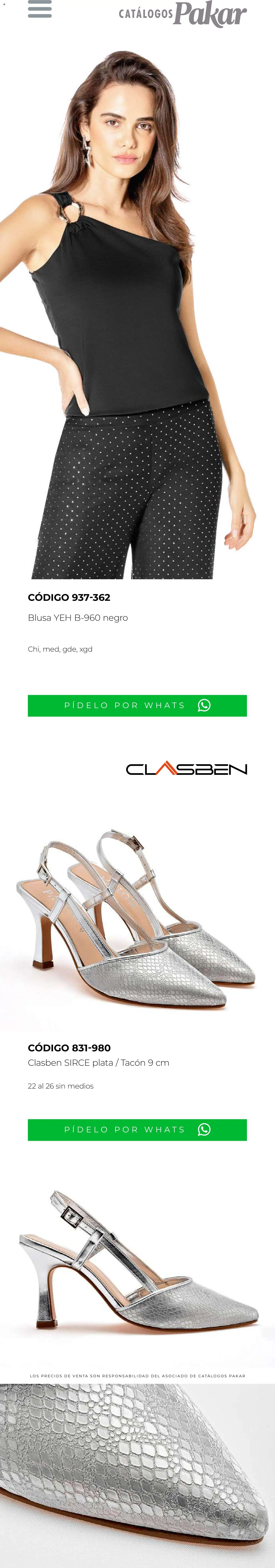 Nuevas ofertas de SC Pakar válidas en toda la República Mexicana desde el 21.11.2025. ¡Encuentra las mejores ofertas en SC Pakar catálogo Vámonos De Fiesta! | Página: 10 | Productos: Blusa