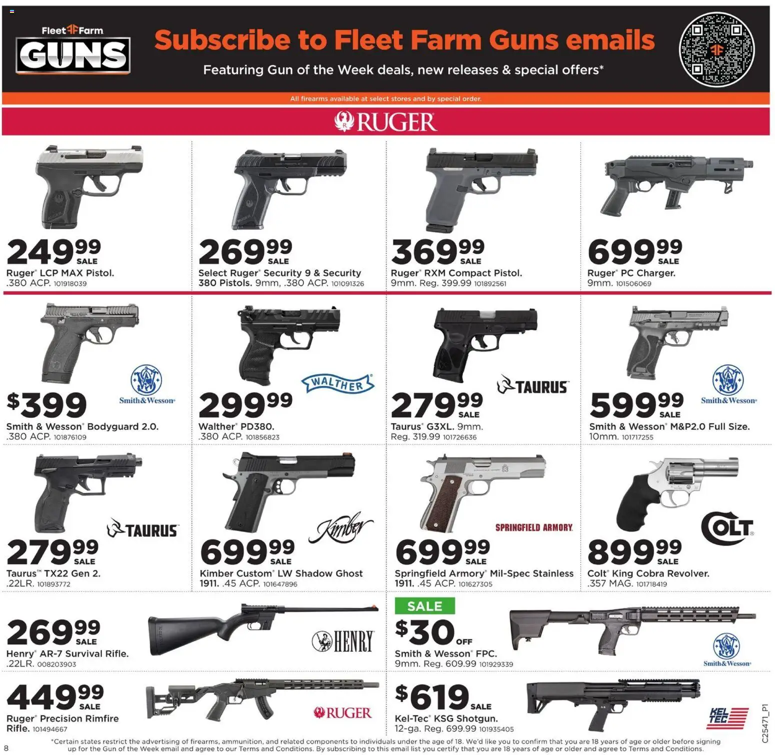 Mills Fleet Farm Black Friday - valid from 20.11.2025 | Page: 10 | Products: Pc, Gun, Rimfire