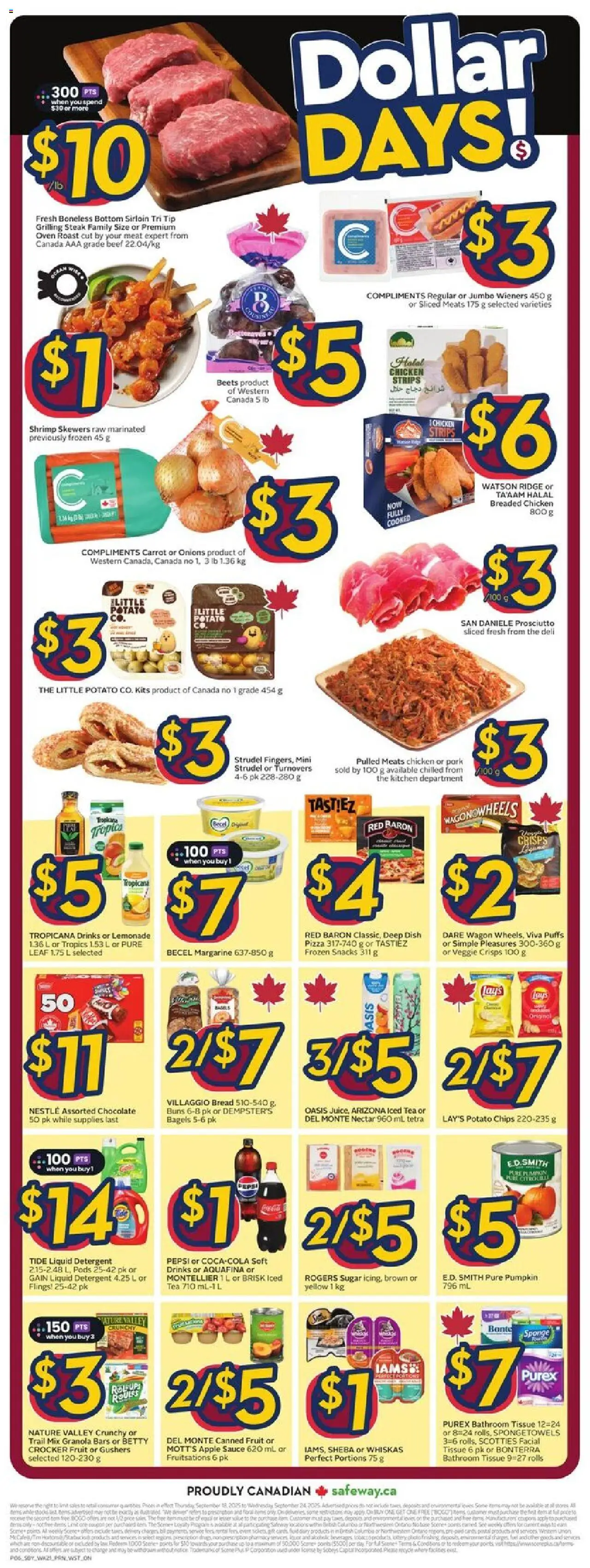 Safeway flyer valid from 18.09.2025 | Page: 4