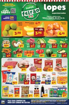 Lopes Supermercados - Ofertas da semana - Pré-Visualização do folheto da loja Lopes Supermercados, válido de 28.04.2026 | Página: 1