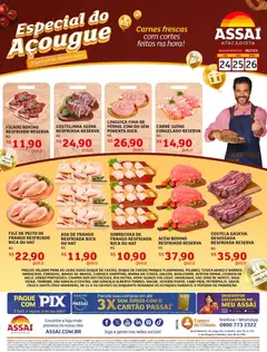 Encarte Assaí Atacadista - RJ - Pré-Visualização do folheto da loja Assaí Atacadista, válido de 24.10.2025