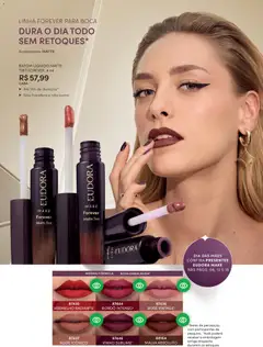 Eudora - Revista 5/2026 - Pré-Visualização do folheto da loja Eudora, válido de 11.03.2026 | Página: 98 | Produtos: Batom, Vinho