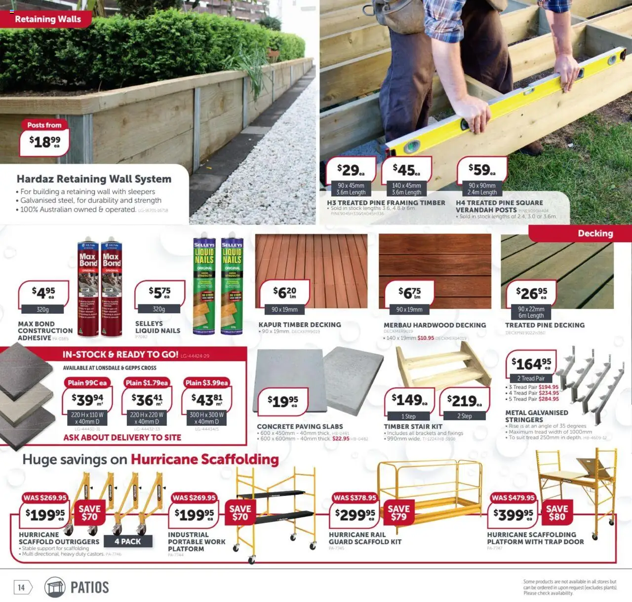 Stratco catalogue - valid from 27.06.2025 | Page: 14 | Products: Door, Decking, Suit, Portable