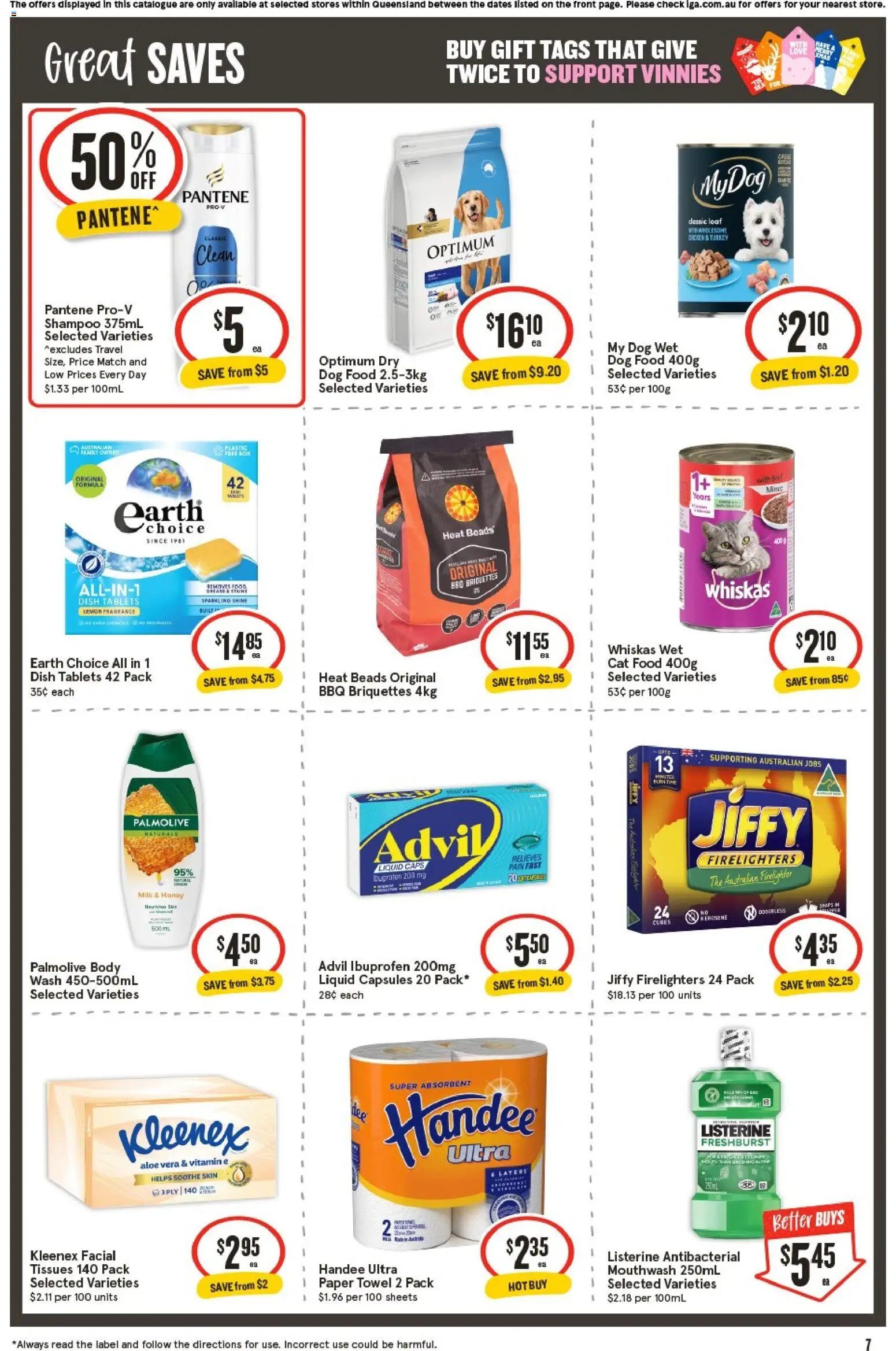 IGA catalogue - valid from 26.11.2025 | Page: 7 | Products: Milk, Shampoo, Tablets, Vitamin