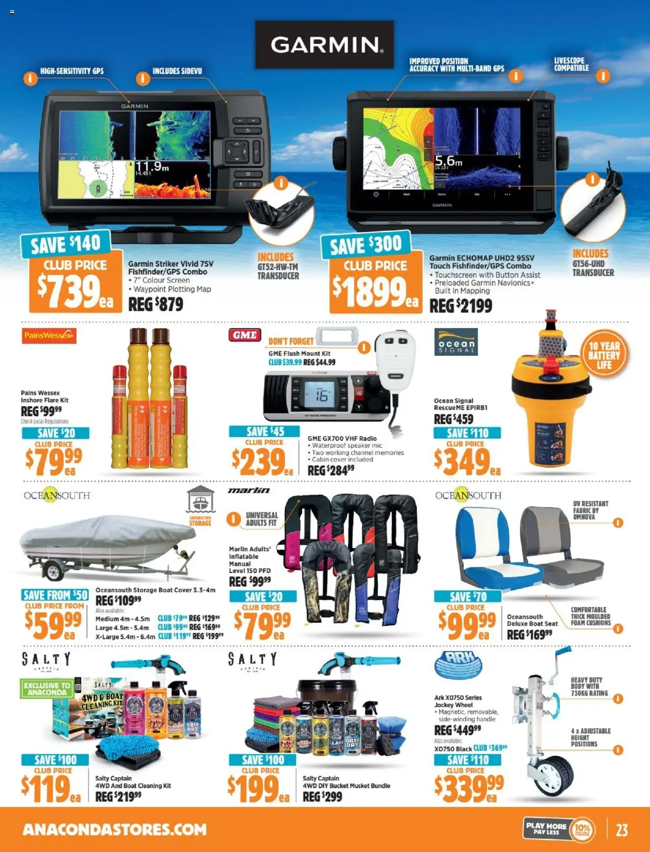 Anaconda catalogue - valid from 11.08.2025 | Page: 23 | Products: Bucket, Battery, Radio, Speaker
