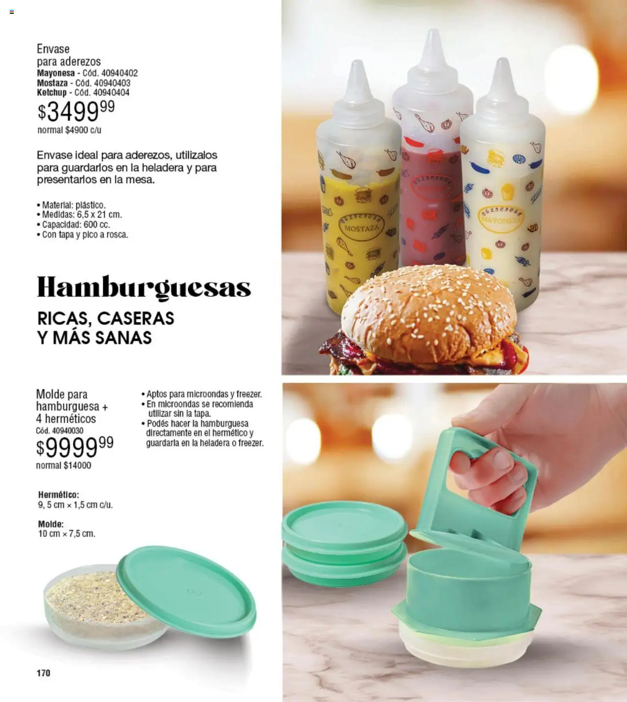 Millanel catálogo │ válido desde el 23.06.2025 | Página: 170 | Productos: Molde, Mayonesa, Ketchup, Microondas