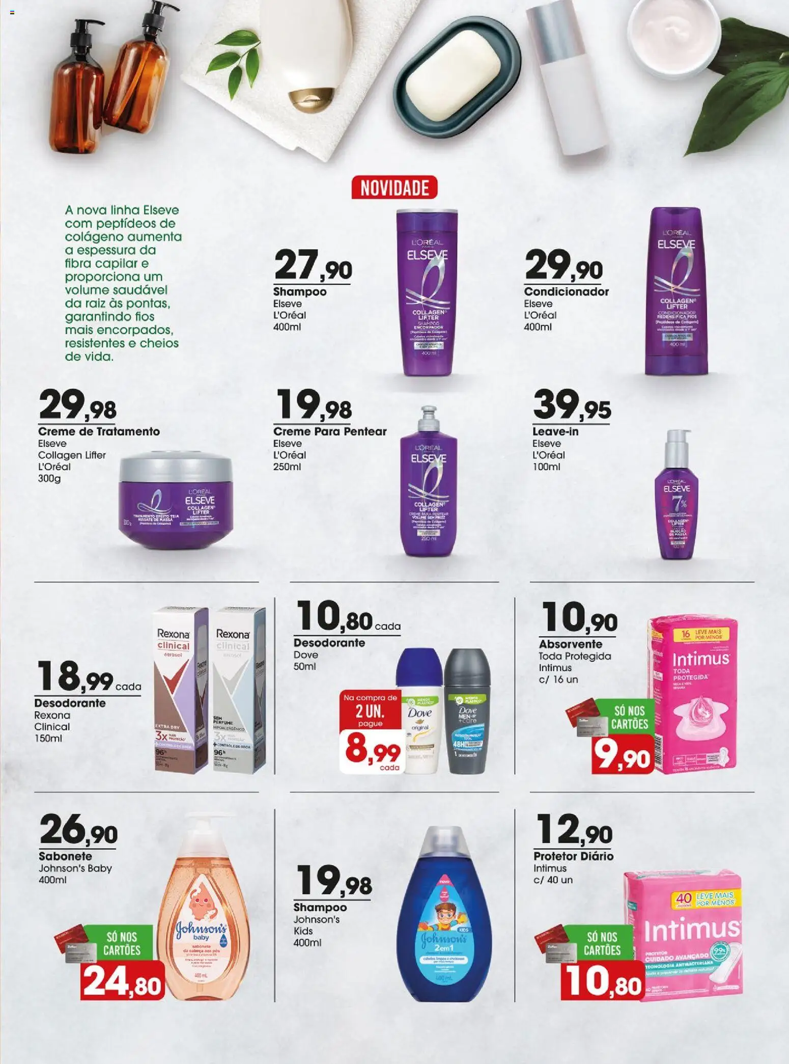 Zaffari Folheto - válido de 03.03.2026 | Página: 23 | Produtos: Shampoo, Creme, Sabonete, Dove