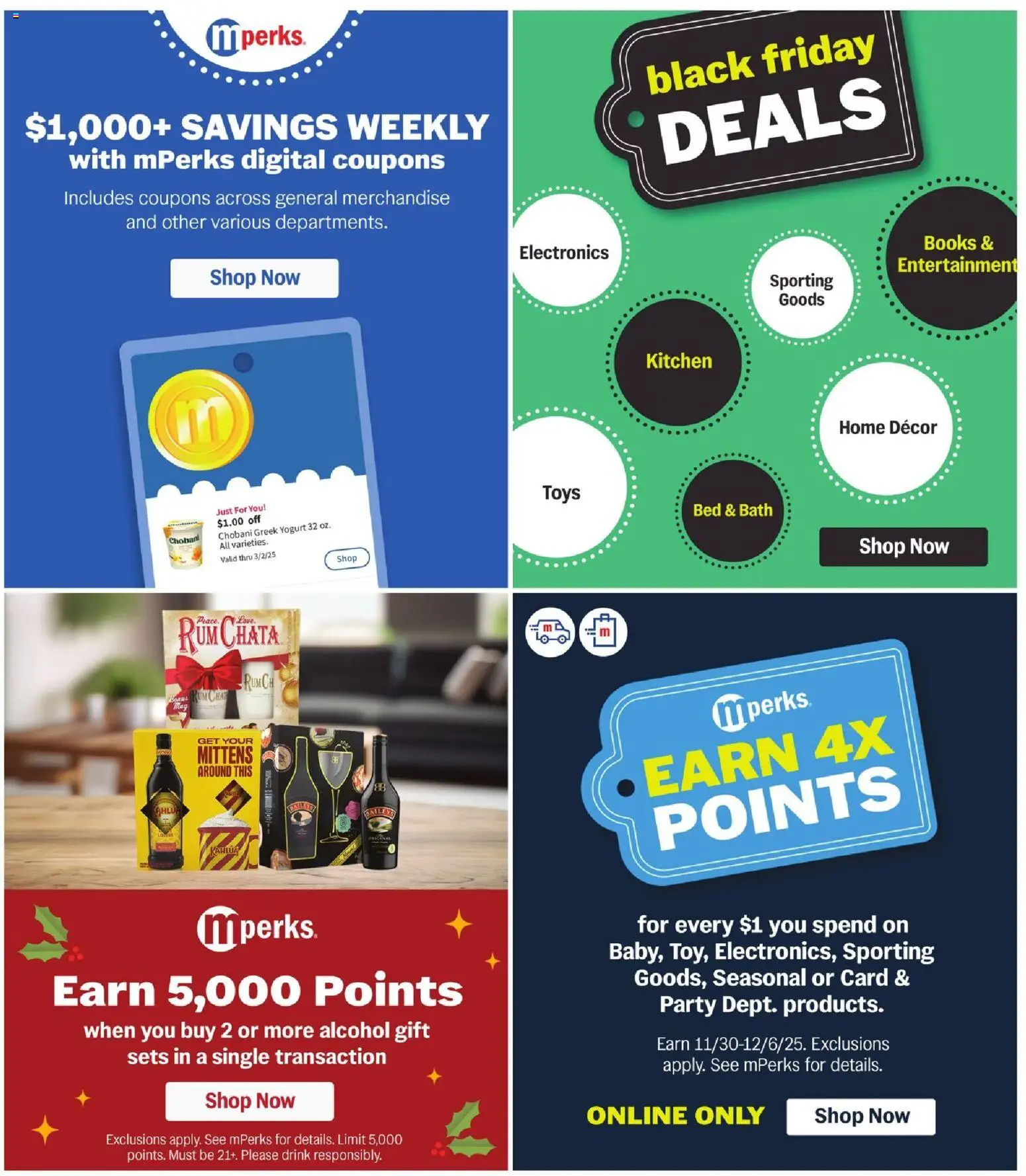 Meijer Weekly Ad - valid from 28.11.2025 | Page: 35 | Products: Bed, Bath, Yogurt