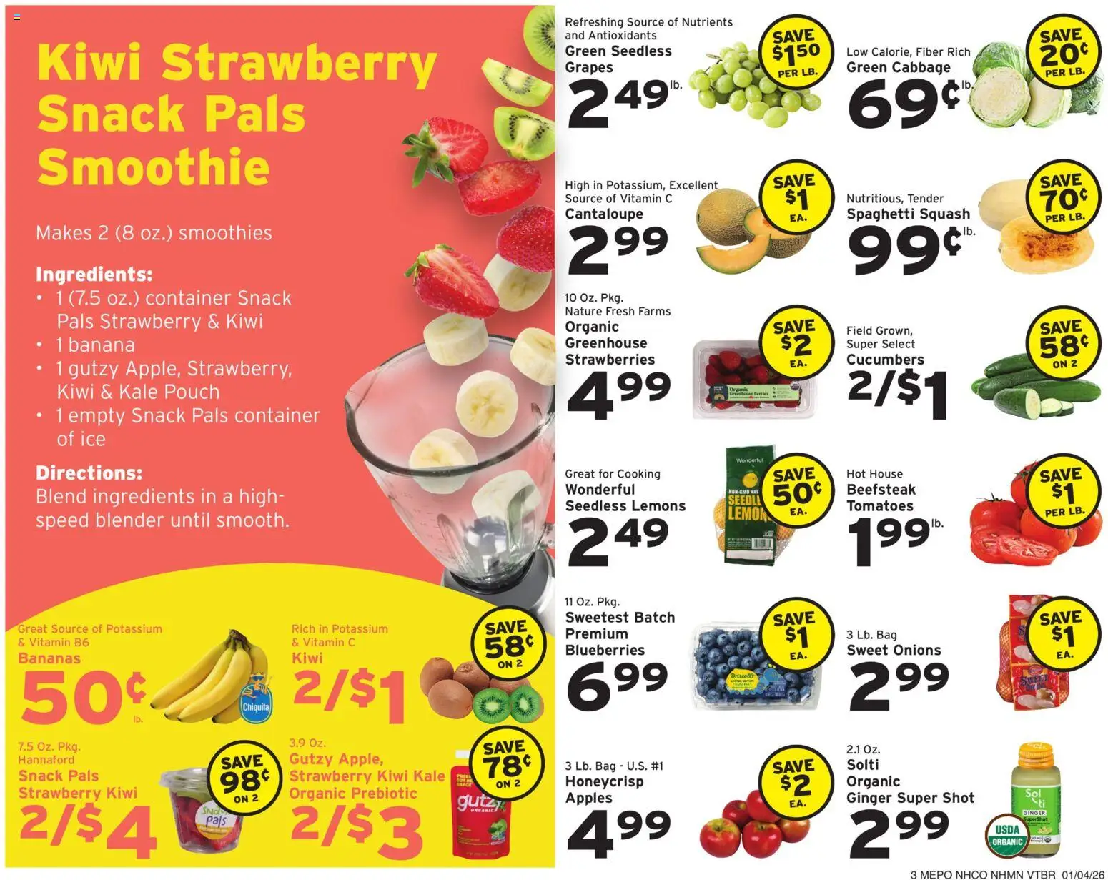 Hannaford Weekly Ad - valid from 04.01.2026 | Page: 3