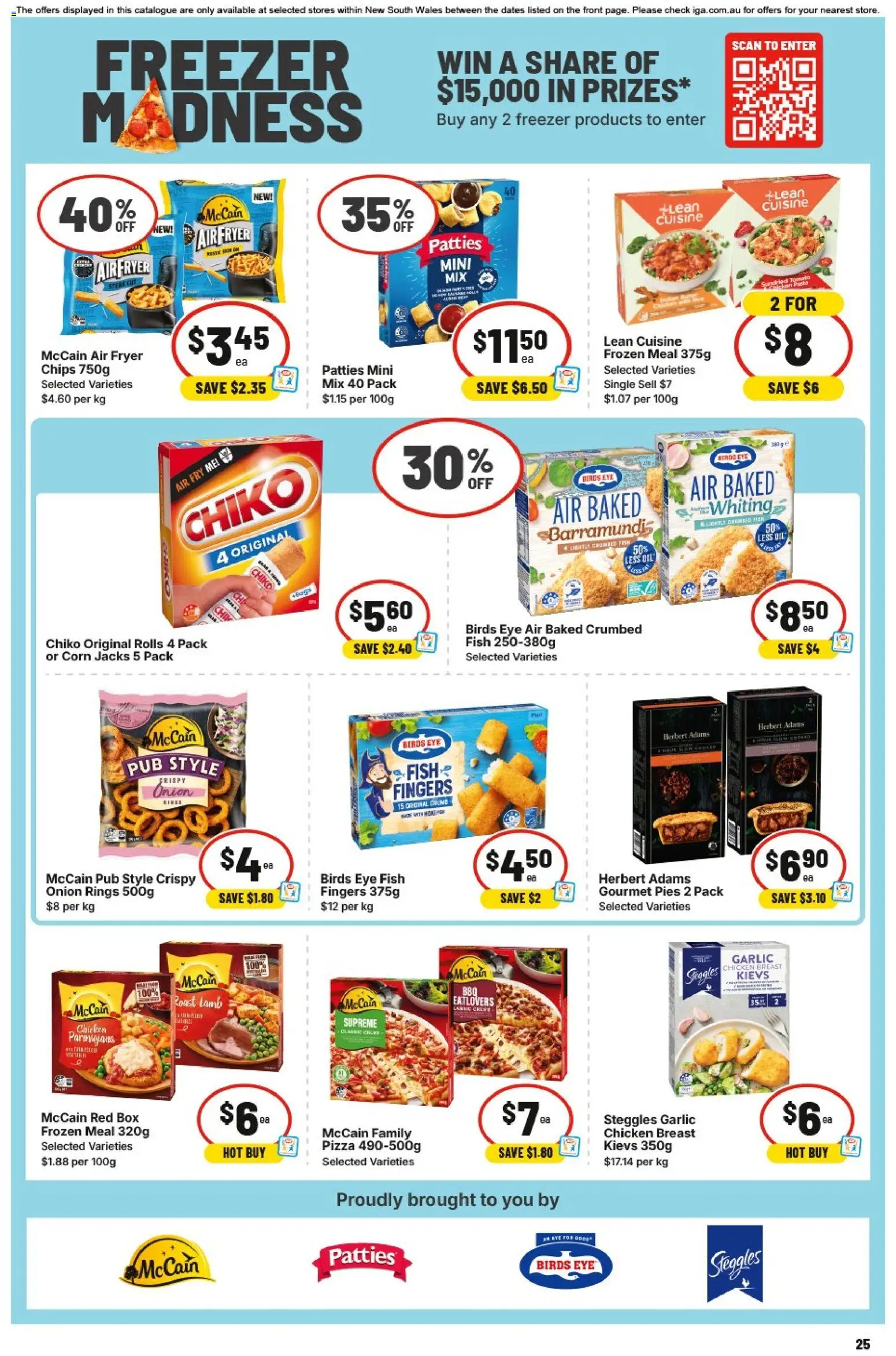 IGA catalogue - valid from 28.01.2026 | Page: 21 | Products: Pizza, Chicken, Chips, Garlic