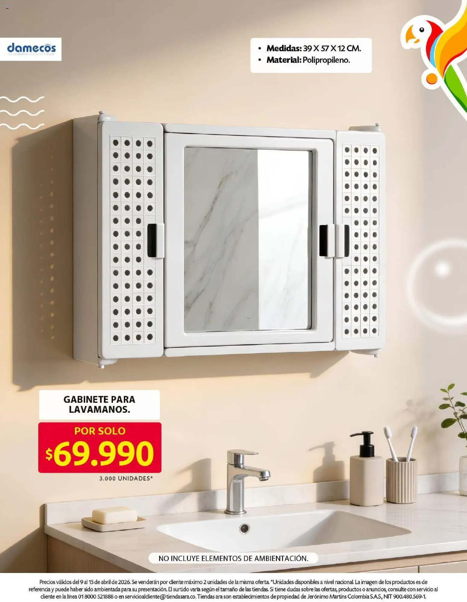 Ara revista - valida desde el 09.04.2026 | Página: 13 | Productos: Sobre, Pala