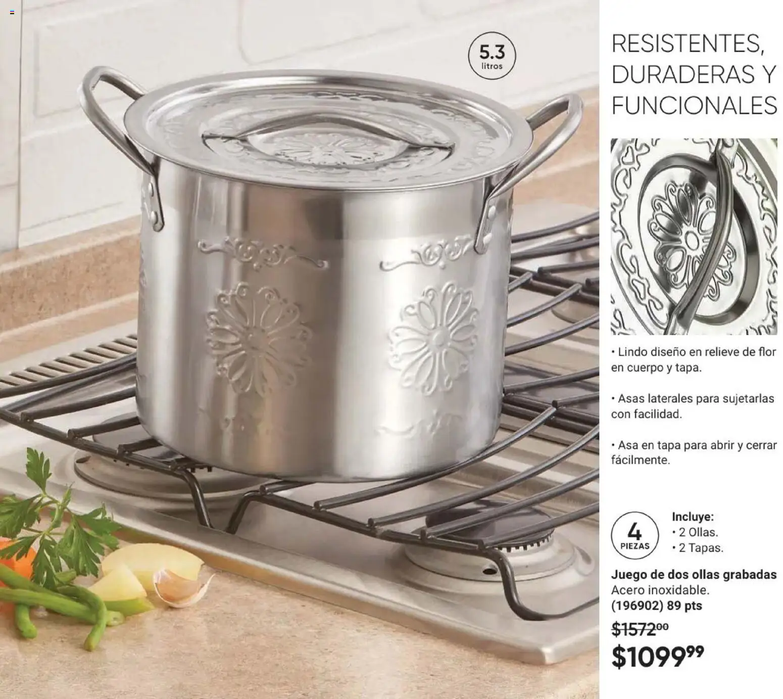 Nuevas ofertas de AVON válidas en toda la República Mexicana desde el 24.04.2026. ¡Encuentra las mejores ofertas en AVON Casa & Estilo 7 2026! | Página: 139 | Productos: Juego