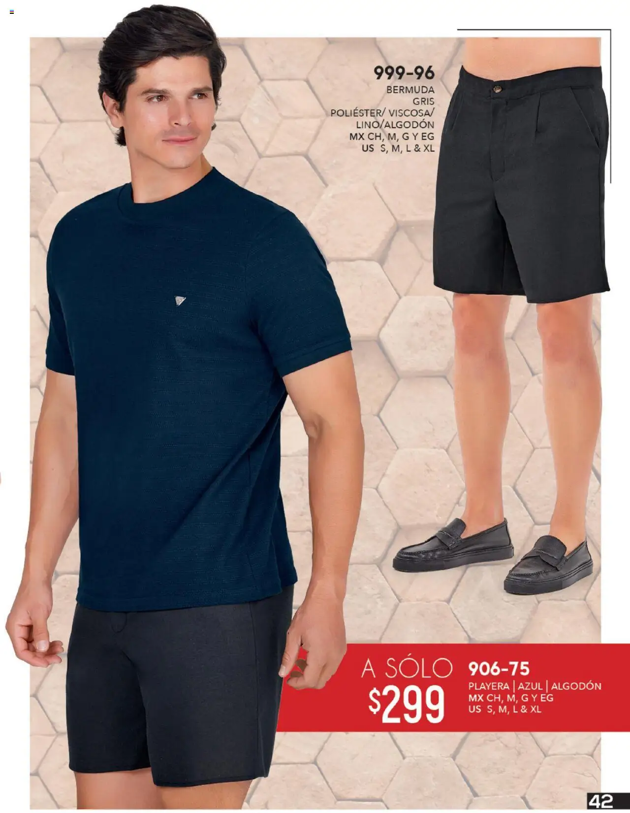 Nuevas ofertas de Cklass válidas en toda la República Mexicana desde el 14.07.2025. ¡Encuentra las mejores ofertas en Cklass catálogo Ropa Caballero! | Página: 43 | Productos: Algodón, Playera, Bermuda