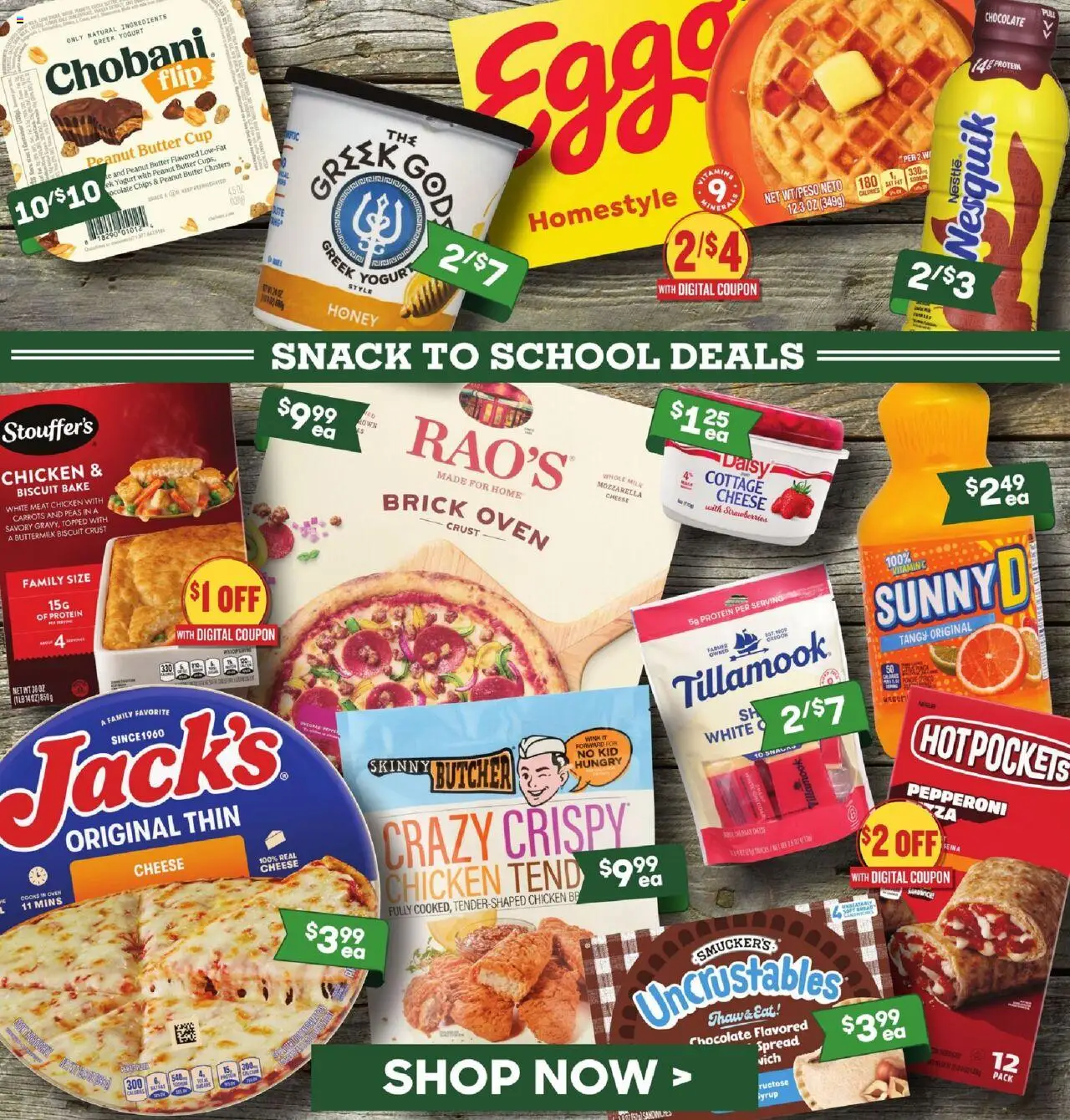 Lowes Foods Weekly Ad - valid from 06.08.2025 | Page: 13 | Products: Butter, Cheese, Bread, Strawberries