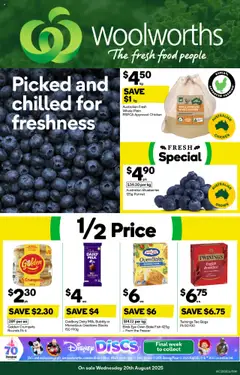 Preview of Weekly catalogue Woolworths WA 20/08 - valid from 20.08.2025