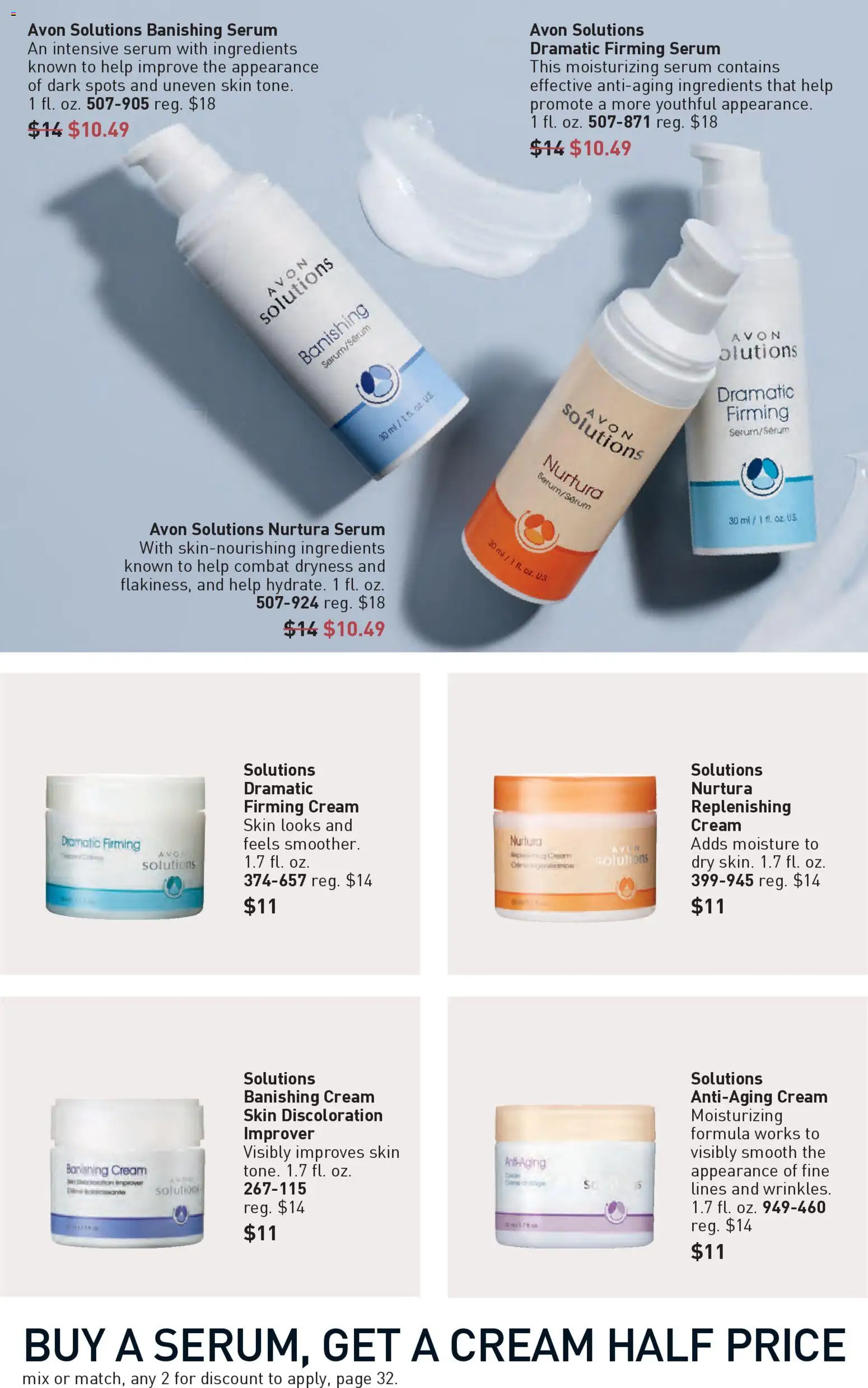 Avon Brochure - valid from 25.02.2026 | Page: 32 | Products: Cream