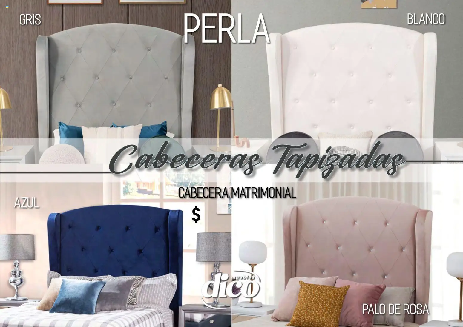 Nuevas ofertas de Muebles Dico válidas en toda la República Mexicana desde el 01.04.2026. ¡Encuentra las mejores ofertas en Muebles Dico catálogo Camas tapizadas ! | Página: 30