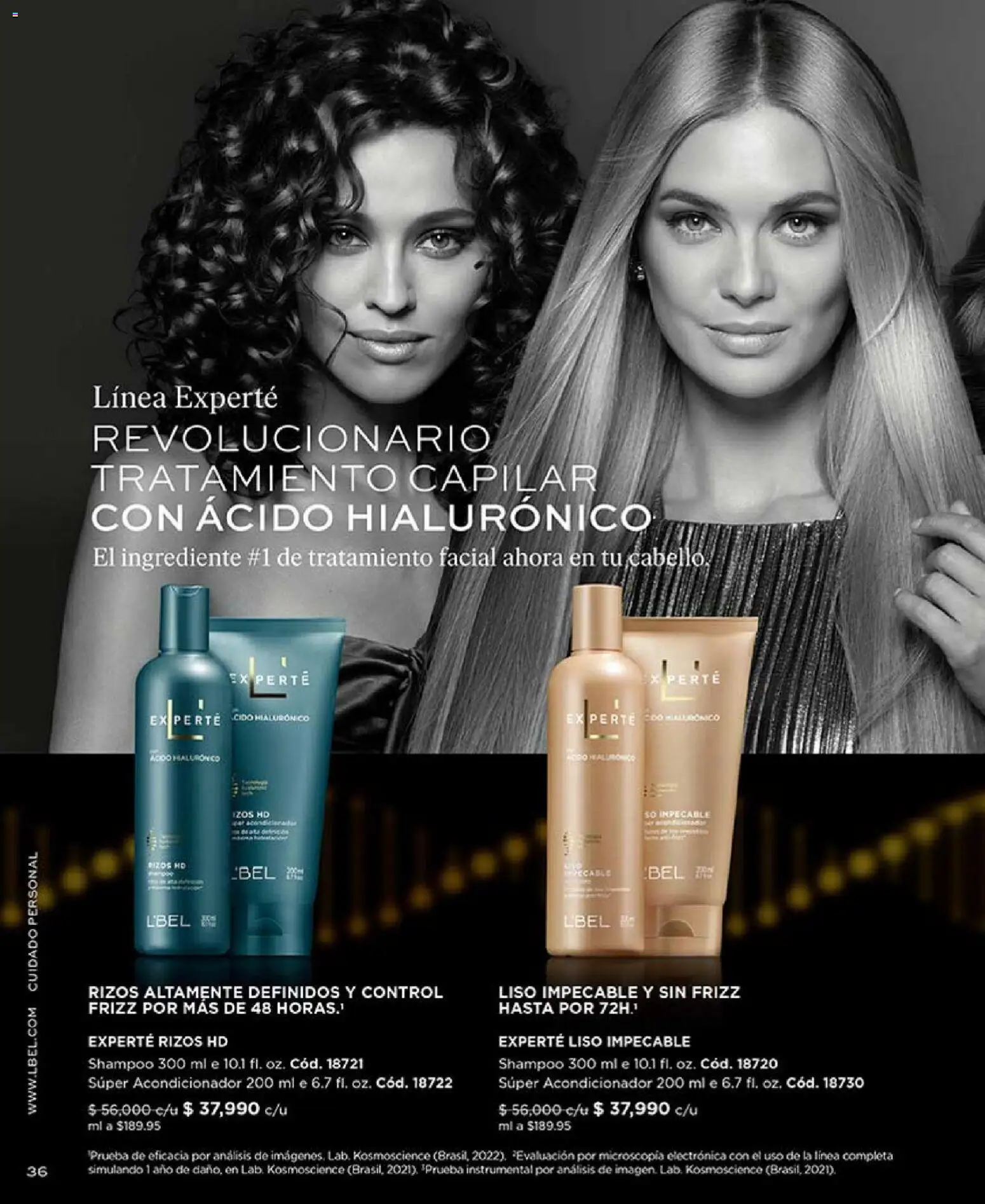 L'Bel revista - valida desde el 01.02.2026 | Página: 36 | Productos: Shampoo, Acondicionador