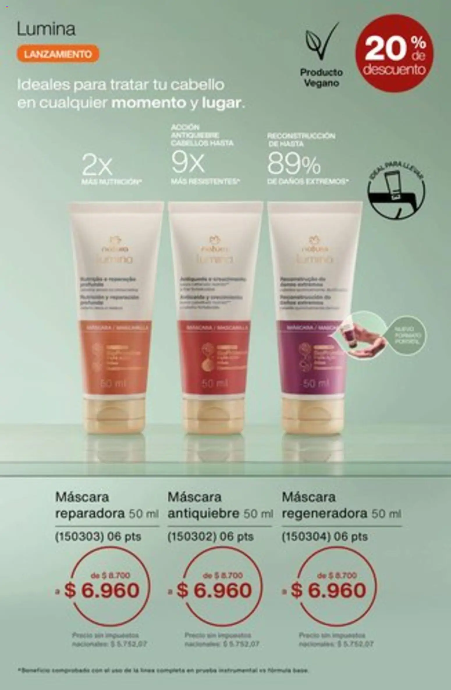 Catálogo Natura Ciclo 1/2026 │ válido desde el 04.12.2025 | Página: 226 | Productos: Máscara