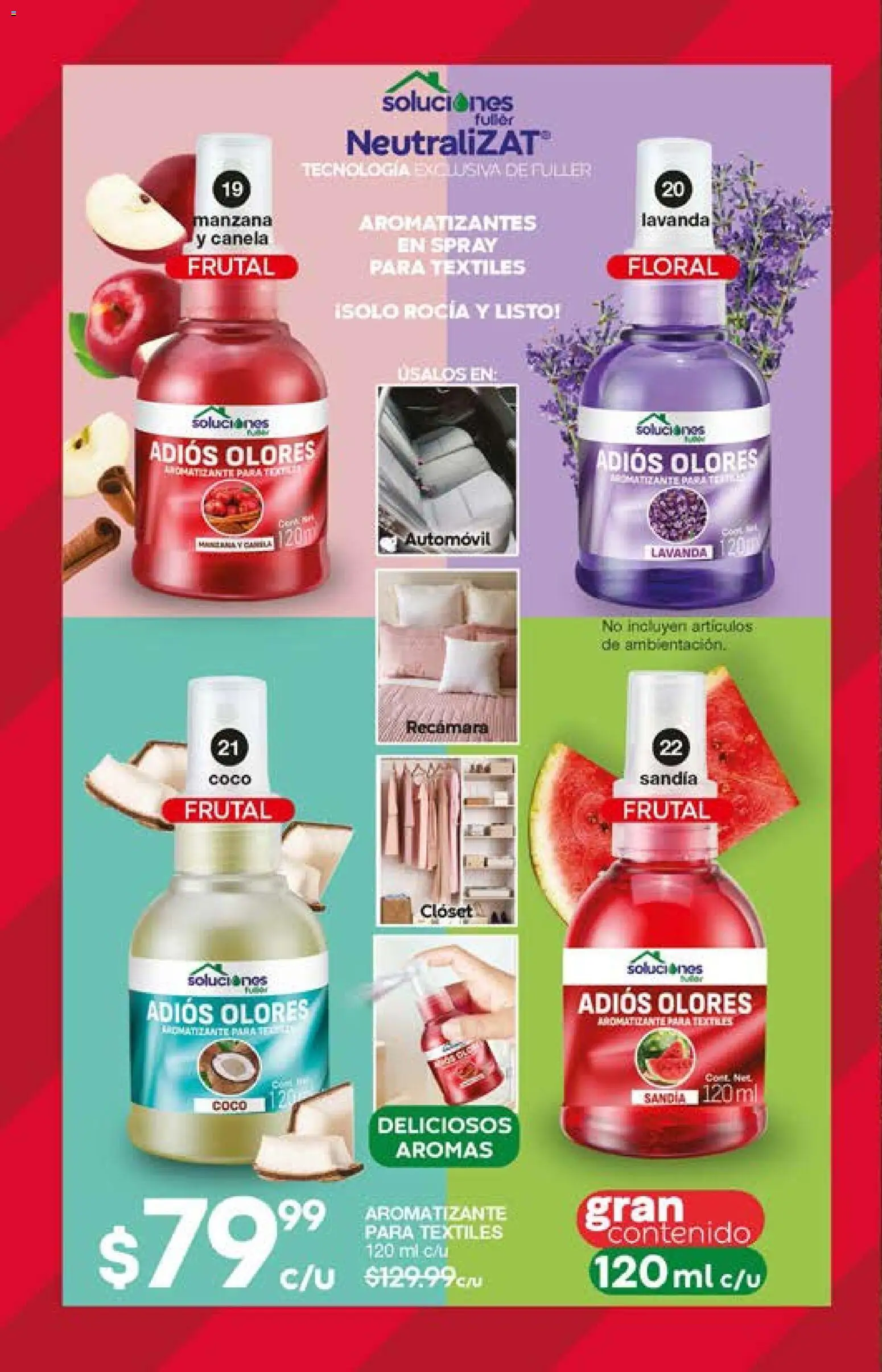 Nuevas ofertas de Fuller válidas en toda la República Mexicana desde el 29.10.2025. ¡Encuentra las mejores ofertas en Fuller campaña 15 2025! | Página: 12 | Productos: Sandía, Manzana