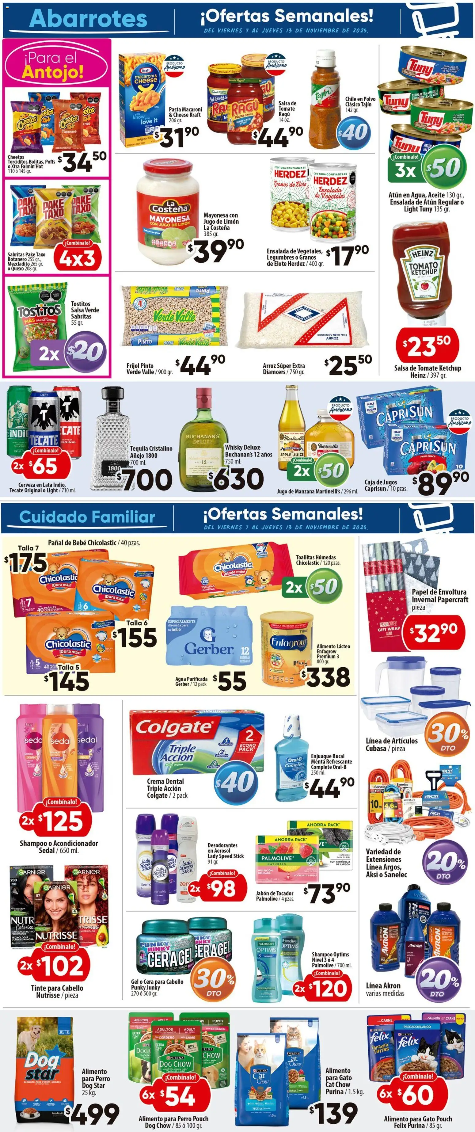 Nuevas ofertas de Calimax válidas en toda la República Mexicana desde el 07.11.2025. ¡Encuentra las mejores ofertas en Calimax folleto Ensenada! | Página: 3 | Productos: Manzana, Toallitas húmedas, Aceite, Pasta