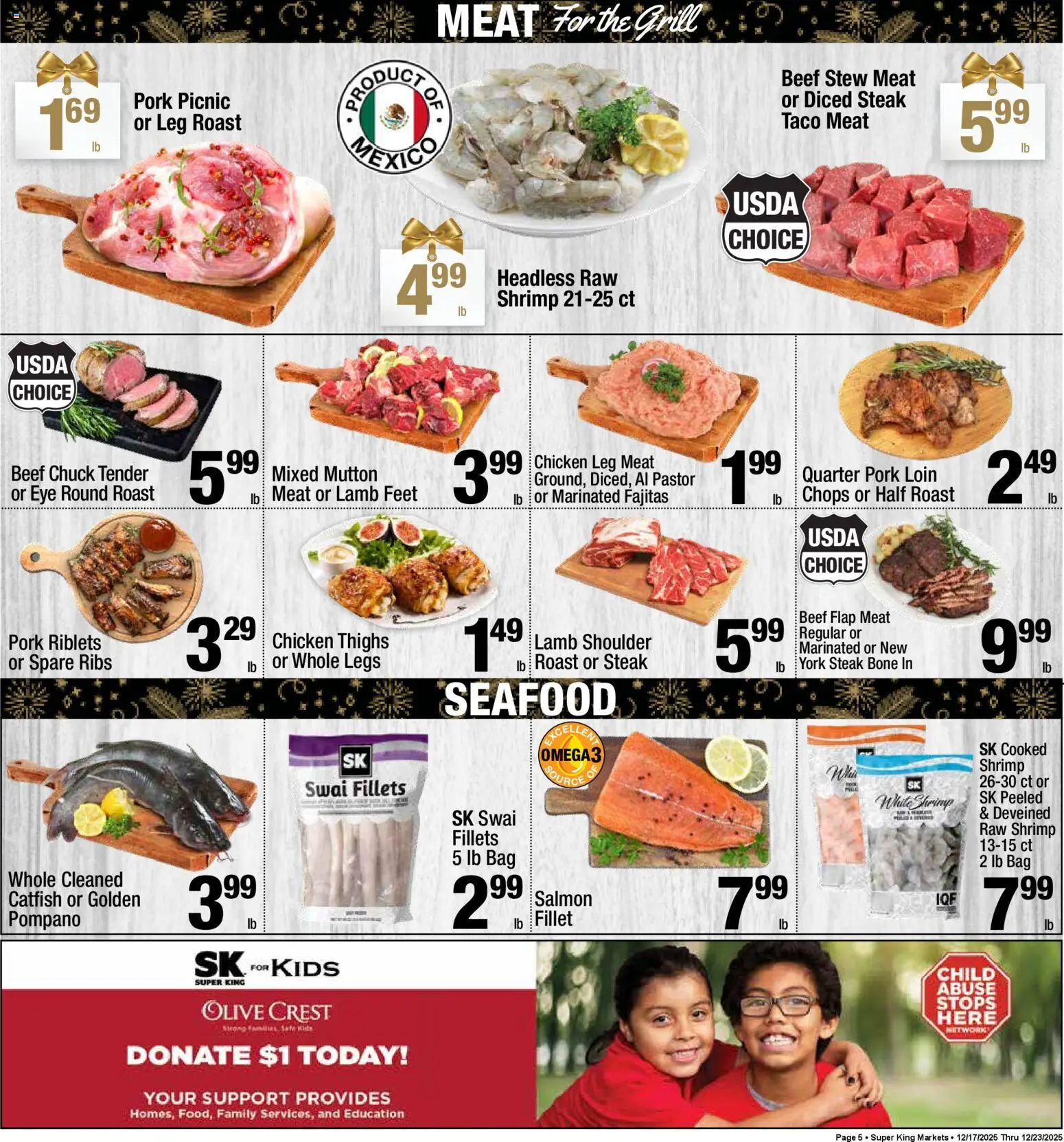 Super King - Weekly Ad - valid from 24.12.2025 | Page: 6 | Products: Beef, Seafood, Bag, Grill