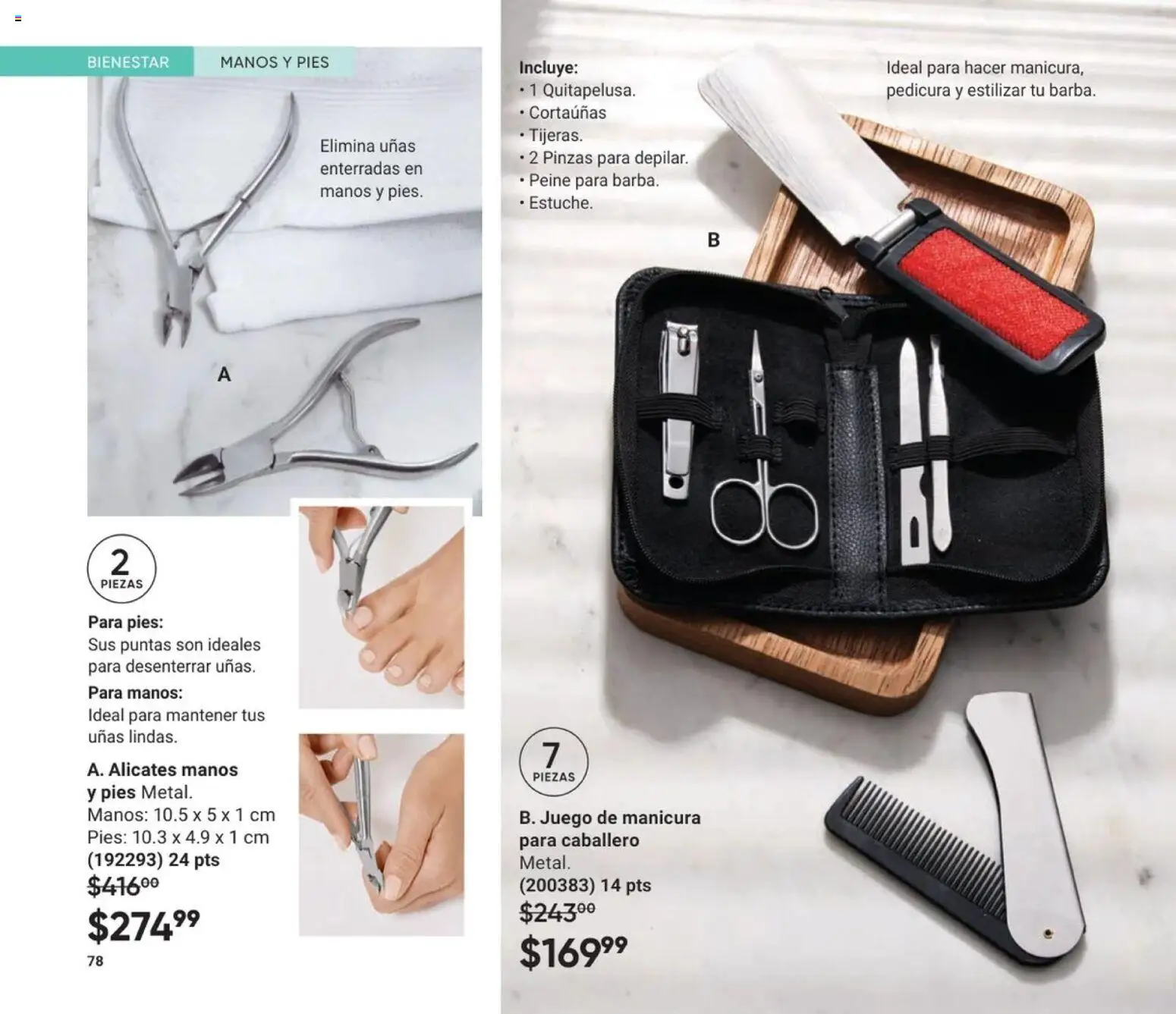 Nuevas ofertas de AVON válidas en toda la República Mexicana desde el 20.12.2025. ¡Encuentra las mejores ofertas en AVON Casa & Estilo 1 2026! | Página: 80 | Productos: Juego, Peine