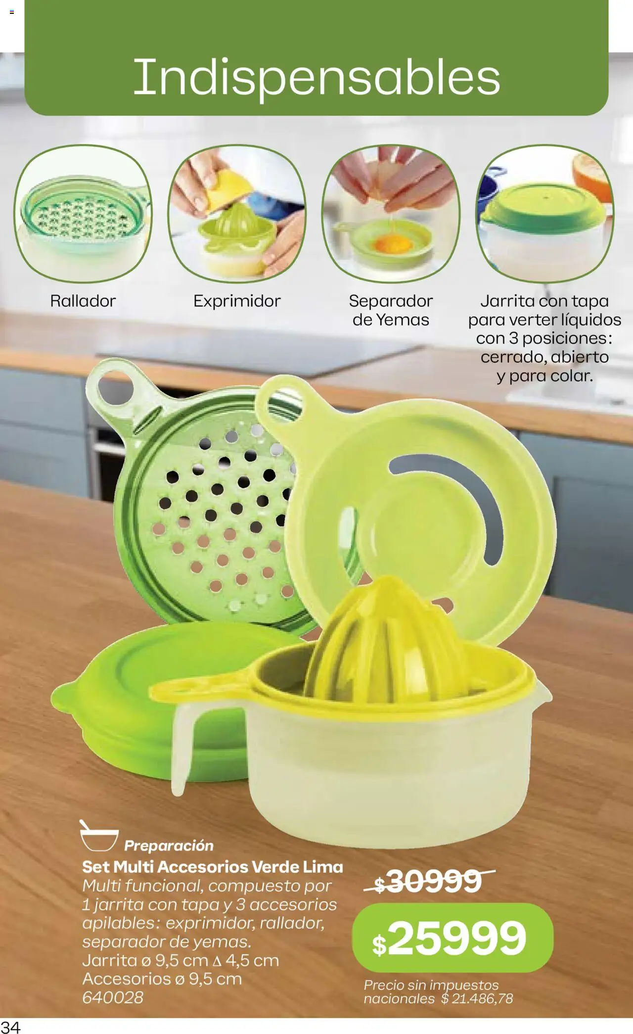 Tupperware Folleto │ válido desde el 08.09.2025 | Página: 35 | Productos: Exprimidor, Lima