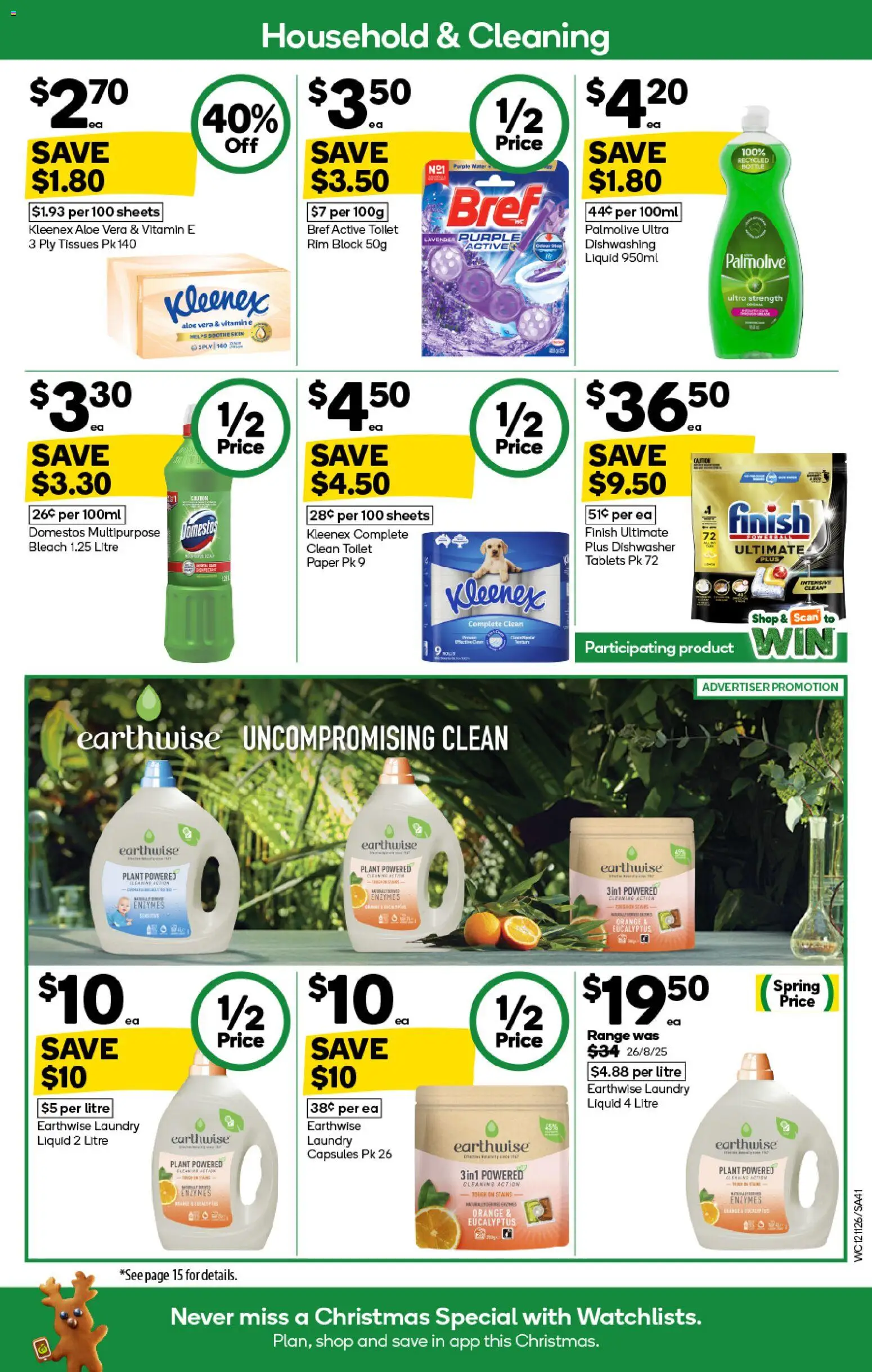 Woolworths catalogue - valid from 12.11.2025 | Page: 41 | Products: Plant, Water, Laundry, Tablets